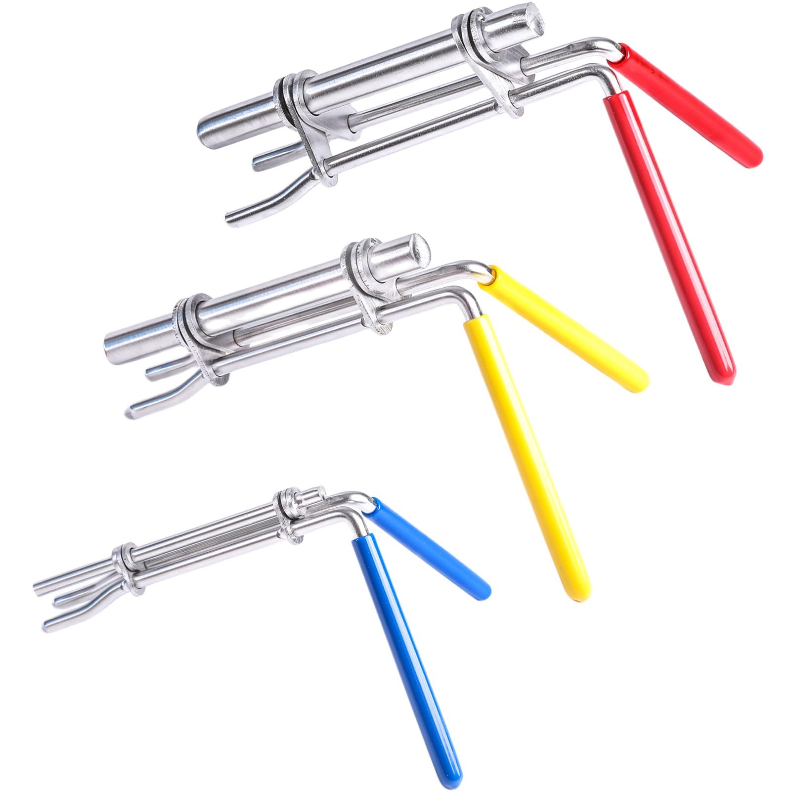 Kit 3 Outils D'Installation Joints Hydrauliques - Acier Inoxydable, Pour Joints U-Cup