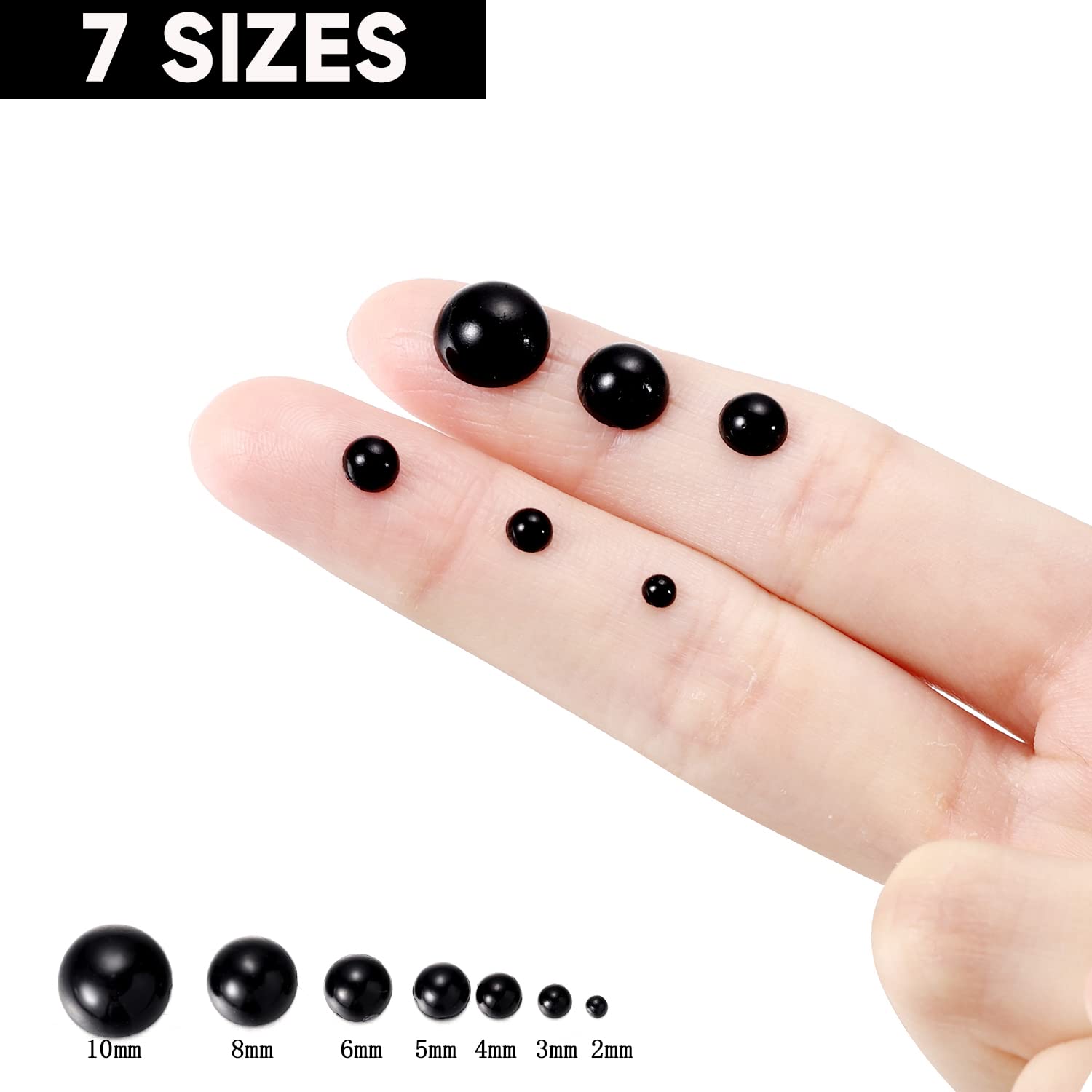 PATIKIL Perlas Y Diamantes De Imitación De 2.12 Oz, Diamantes De 