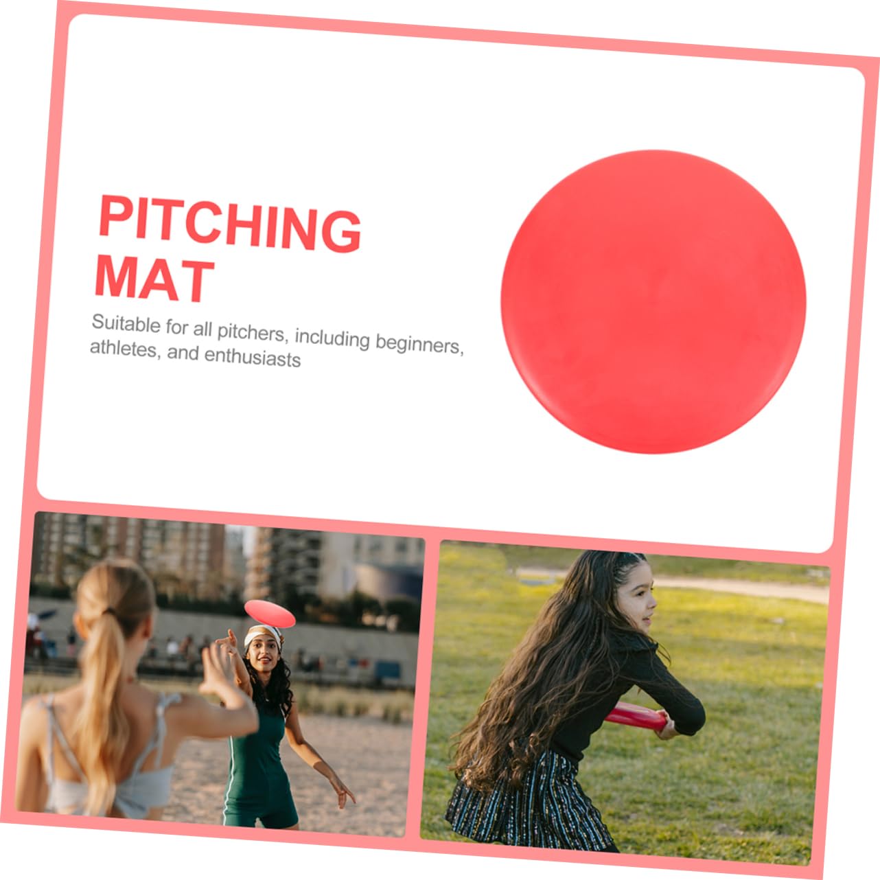 BRIGHTFUFU Softball Training Equipment 2pcs Mini Pitching Control Tool for Pitcher