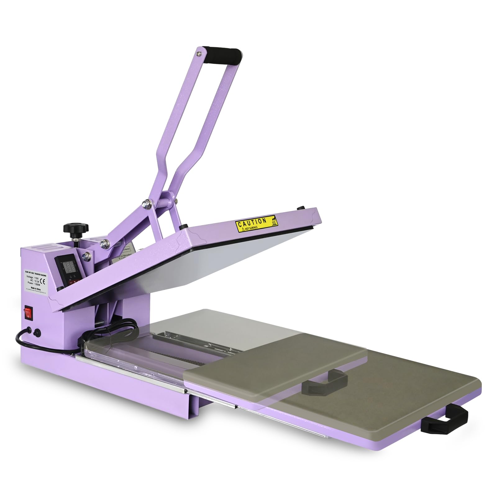 PlanetFlame 15x15 Slide Out Heat Press Machine