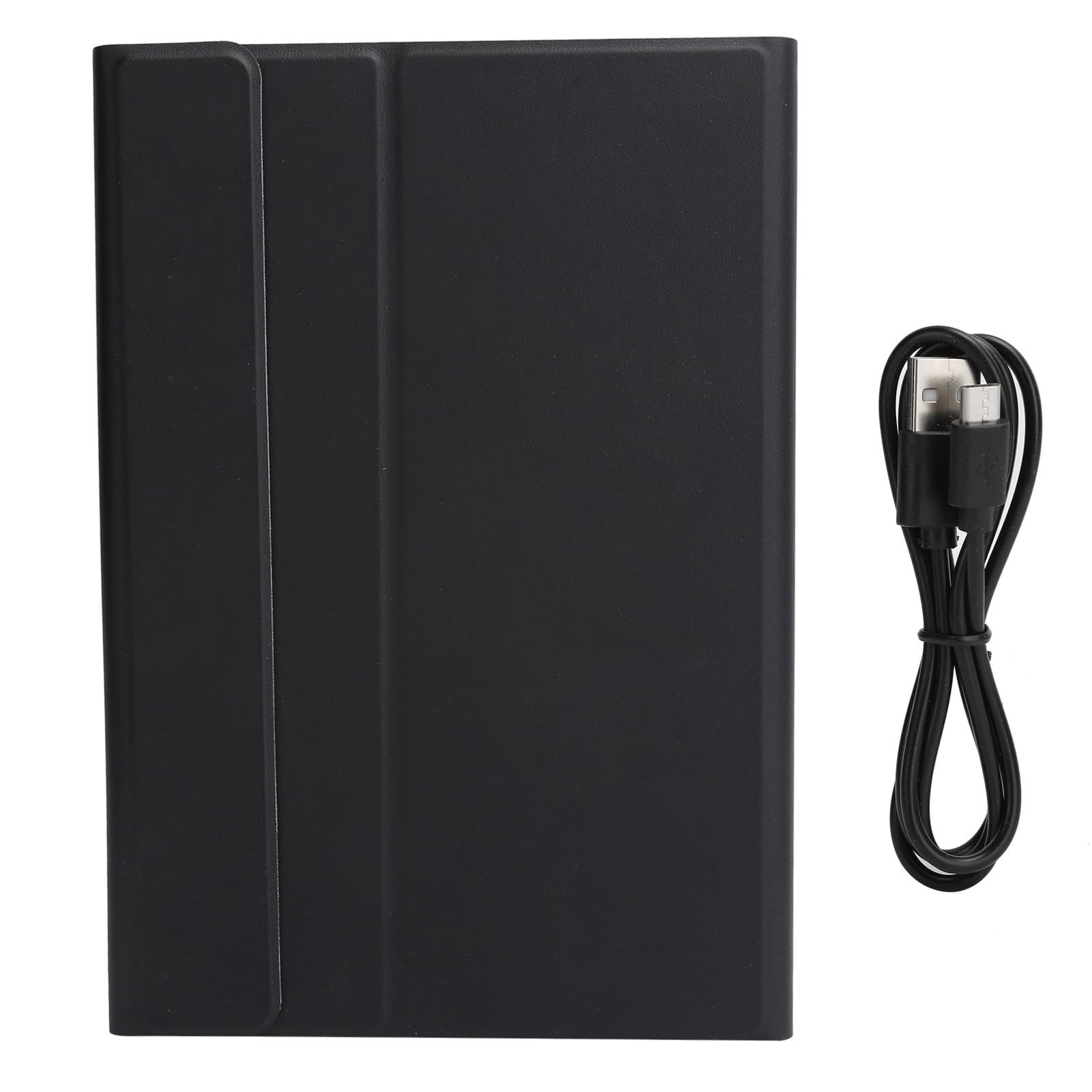 Jiawu Teclado Bluetooth con Estuche y Touchpad para Tablet (Black)