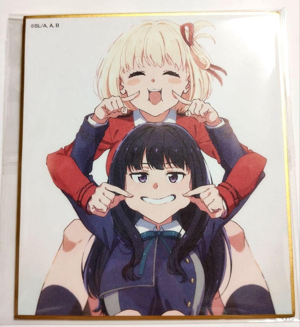 Amazon.co.jp: リコリスリコイル展 ミニ色紙 錦木千束 井ノ上たきな 20