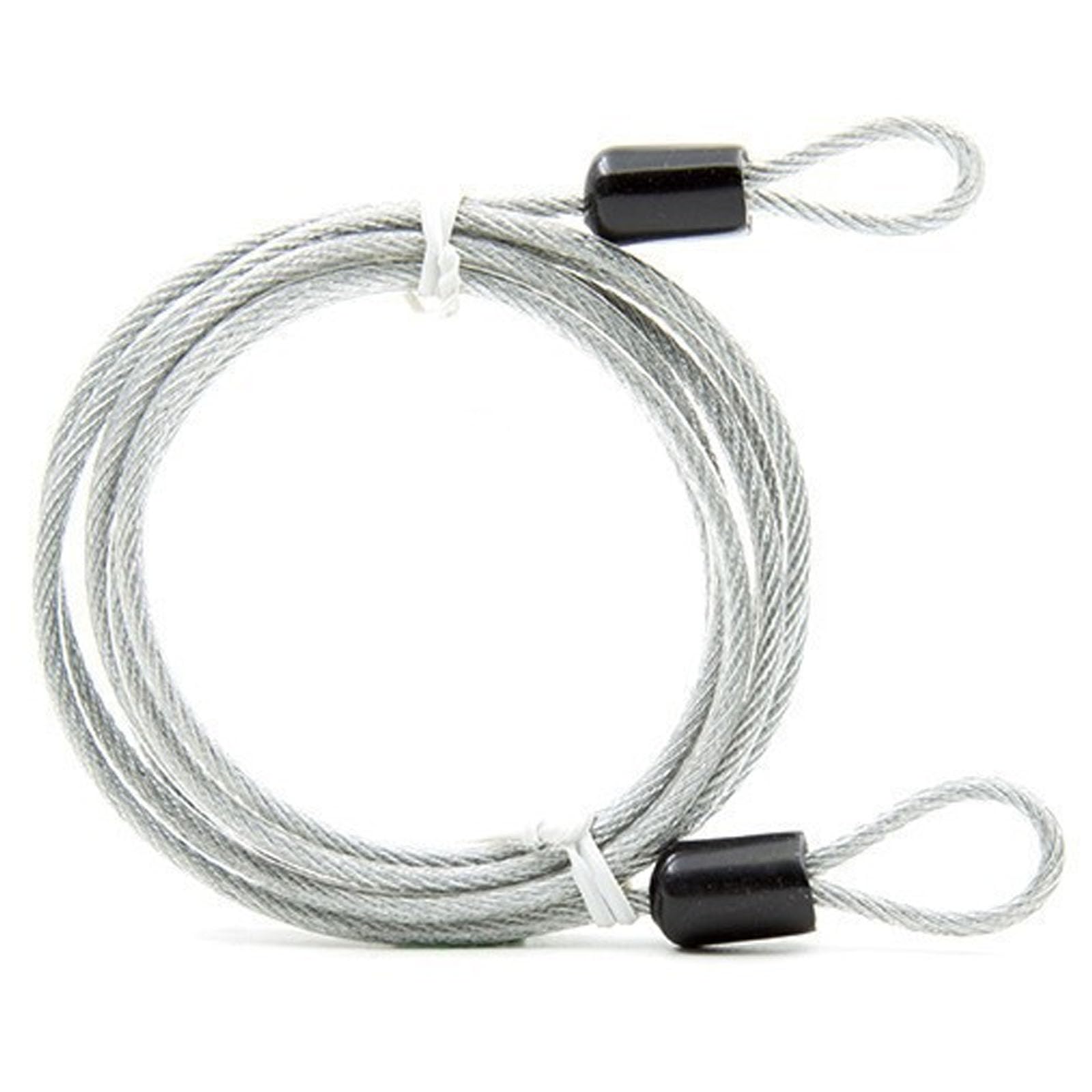 Drahtseile24 - Câble en acier gainé avec œillets, câble en acier avec passants, câble en boucle - Dispositif antivol pour meubles de jardin, meubles de terrasse, vélo - Épaisseur : 6 mm (4 à 6