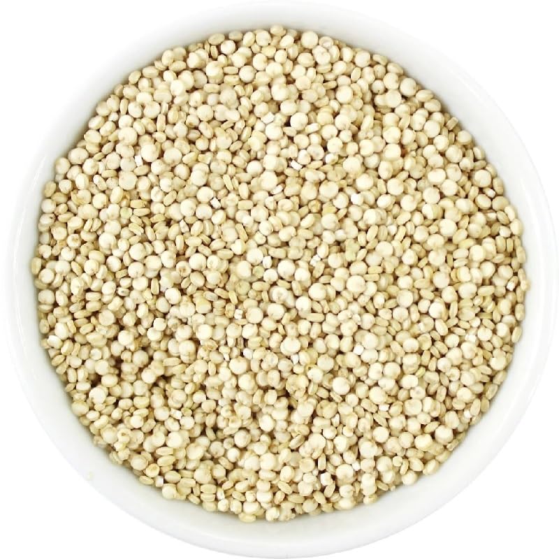 IL FRUTTAROLO Quinoa Bianca Biologica 5 Kg Semi di quinoa bio ottima fonte di proteine perfetta per piatti vegani e ricette salutari. Formato convenienza