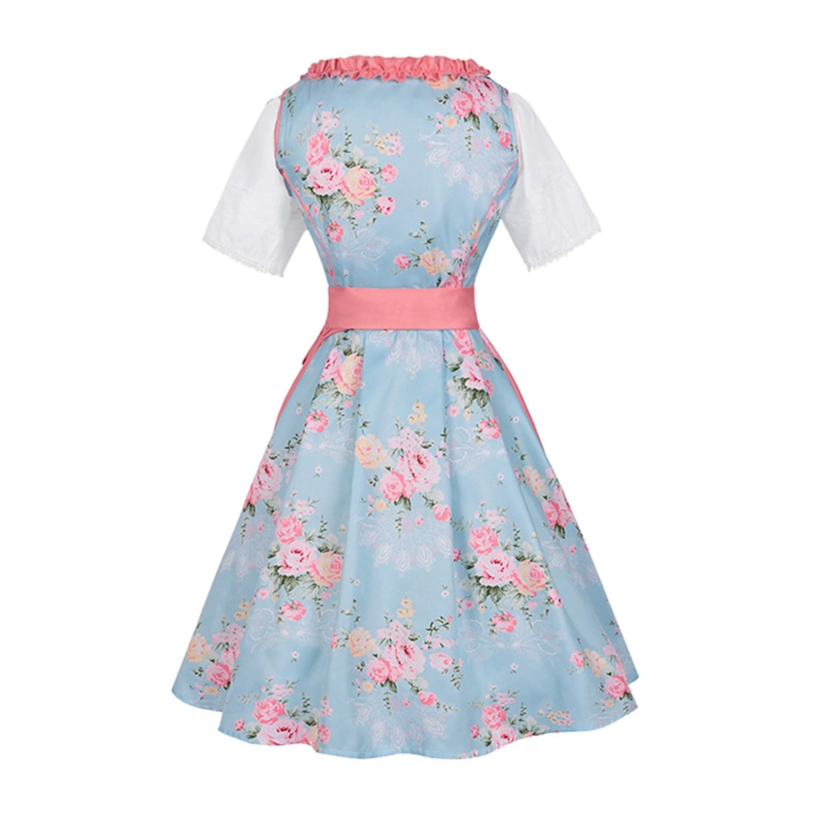 Generisch Vestido de sirvienta de Lolita gótico, disfraz de fiesta de cerveza, disfraz de anime, cosplay