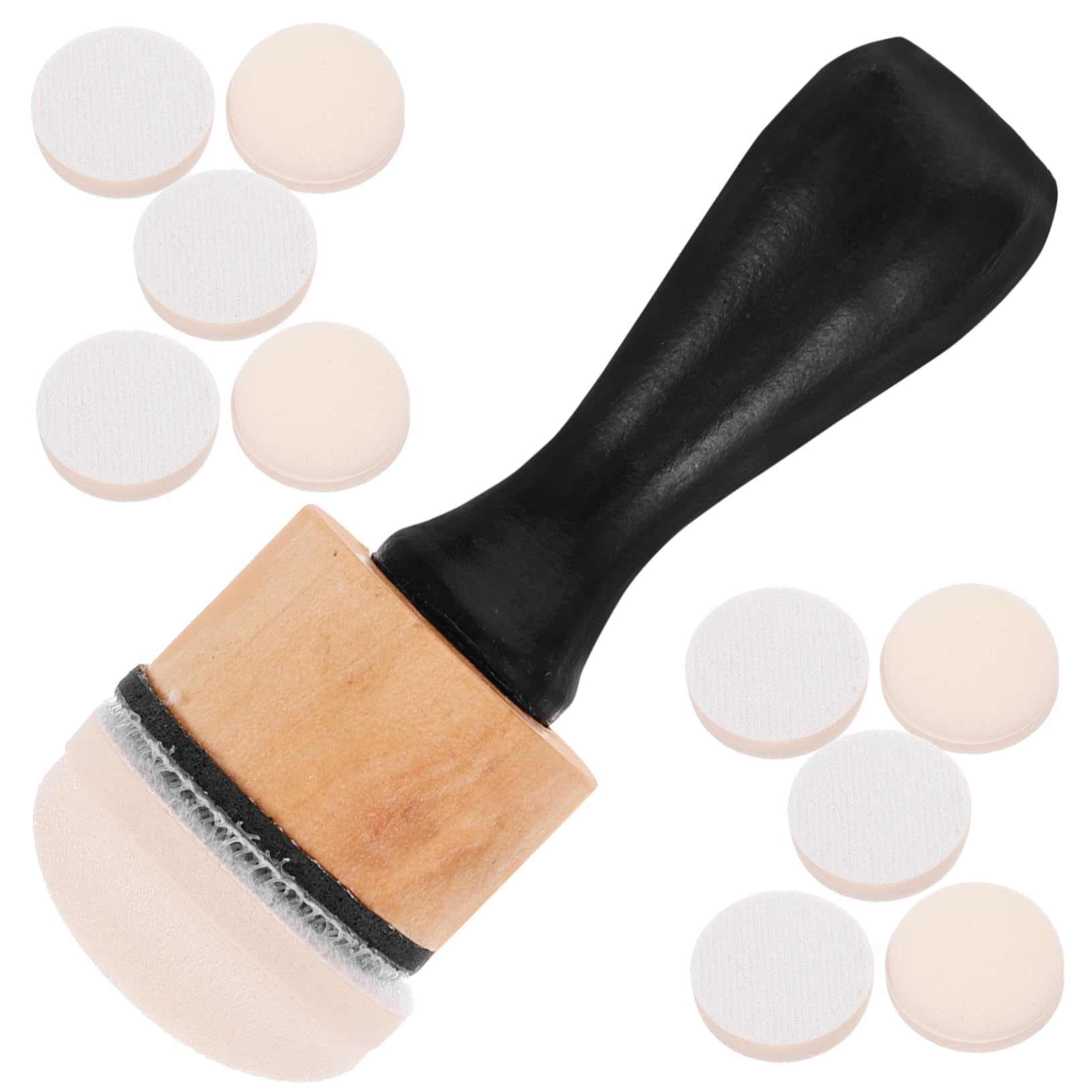 HOMSFOU 5 Sätze Schwämme für DIY Handwerksprojekte Vielseitige Stempel für Farben und Pigmente Einfach zu Verwenden für Erwachsene für Bastelarbeiten