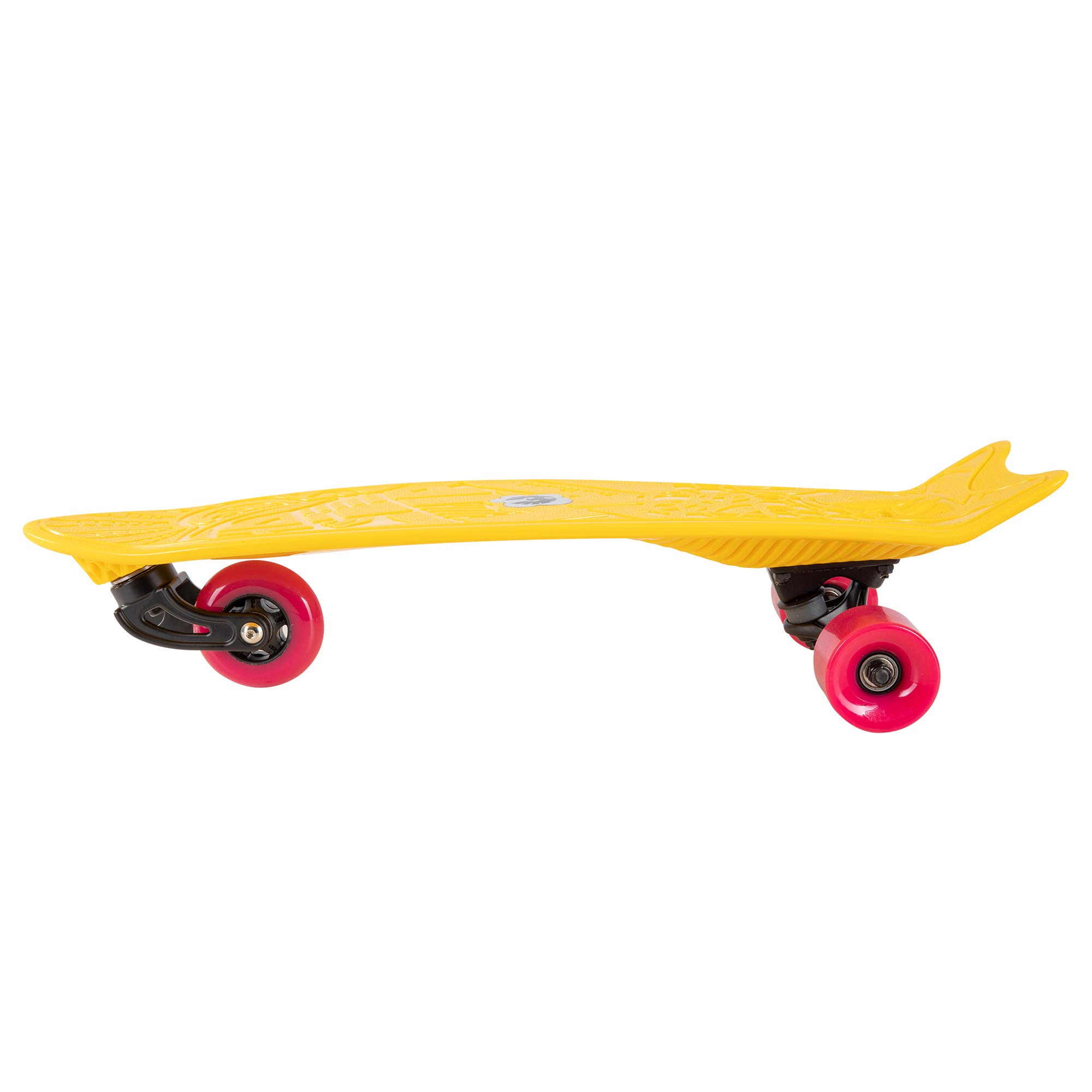 REKON HOLIWAY Bee Board Skateboard with Yellow Deck and Pink