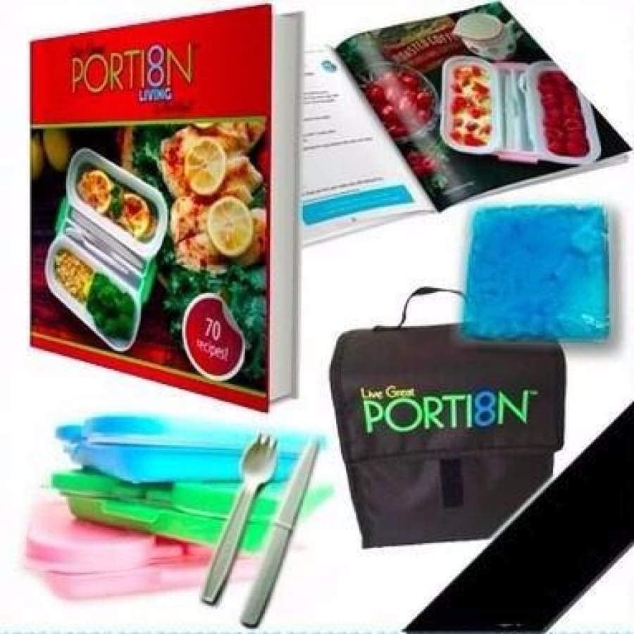 BariWare Portion8 Deluxe Starter Kit Going Green