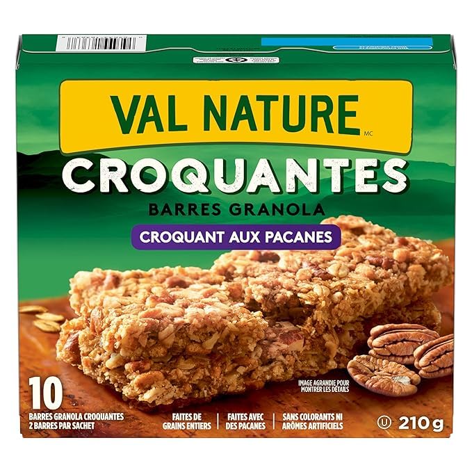 Miniatura 4 de Nature Valley - Barras de granola crujientes y pecanas, 10 unidades, 7.4 onzas (paquete de 2) enviadas desde Canadá