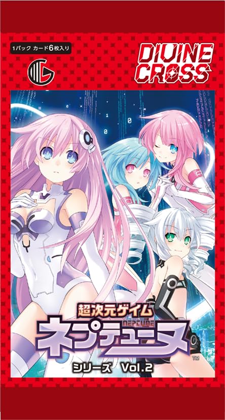 ディバインクロス　ネプテューヌ　6box 未開封 Amazon.co.jp: TCG ネプテューヌシリーズ vol.2 DIVINE CROSS カード6