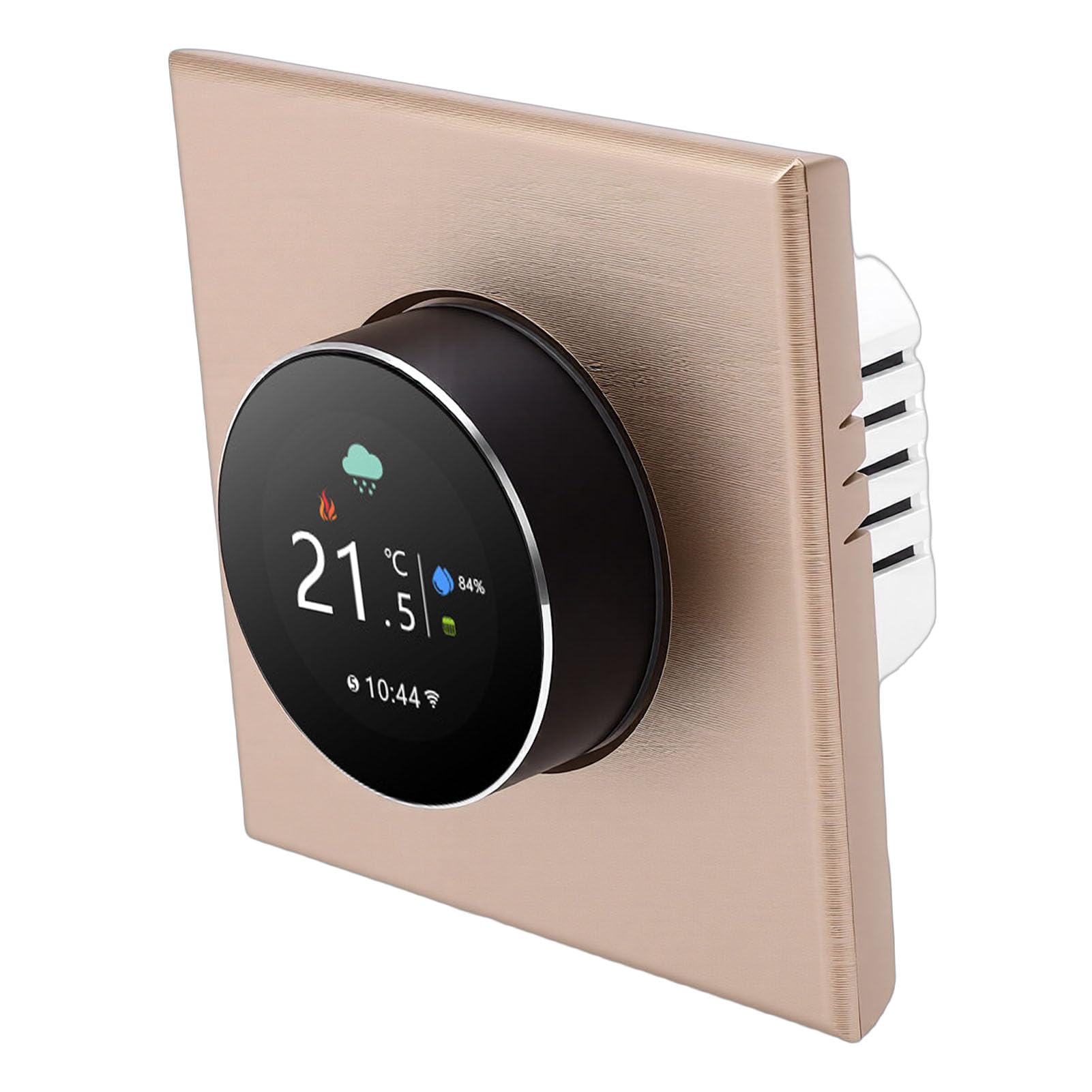 Tangxi Termostato de Perilla Inteligente, Controlador de Temperatura WiFi de Alta Precisión para de Calefacción por Suelo Radiante en el Hogar