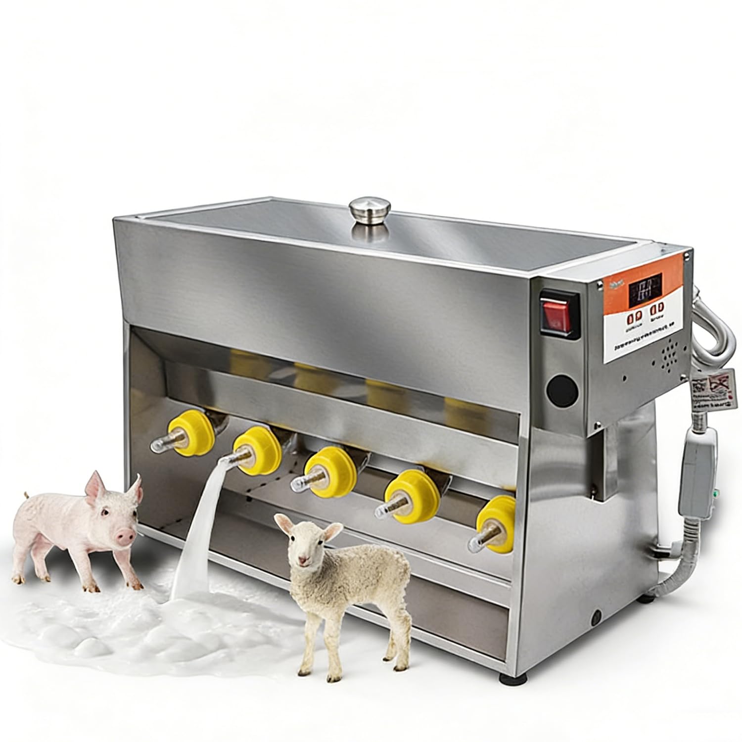 Distributeur automatique de lait 15L pour allaitement collectif des agneaux