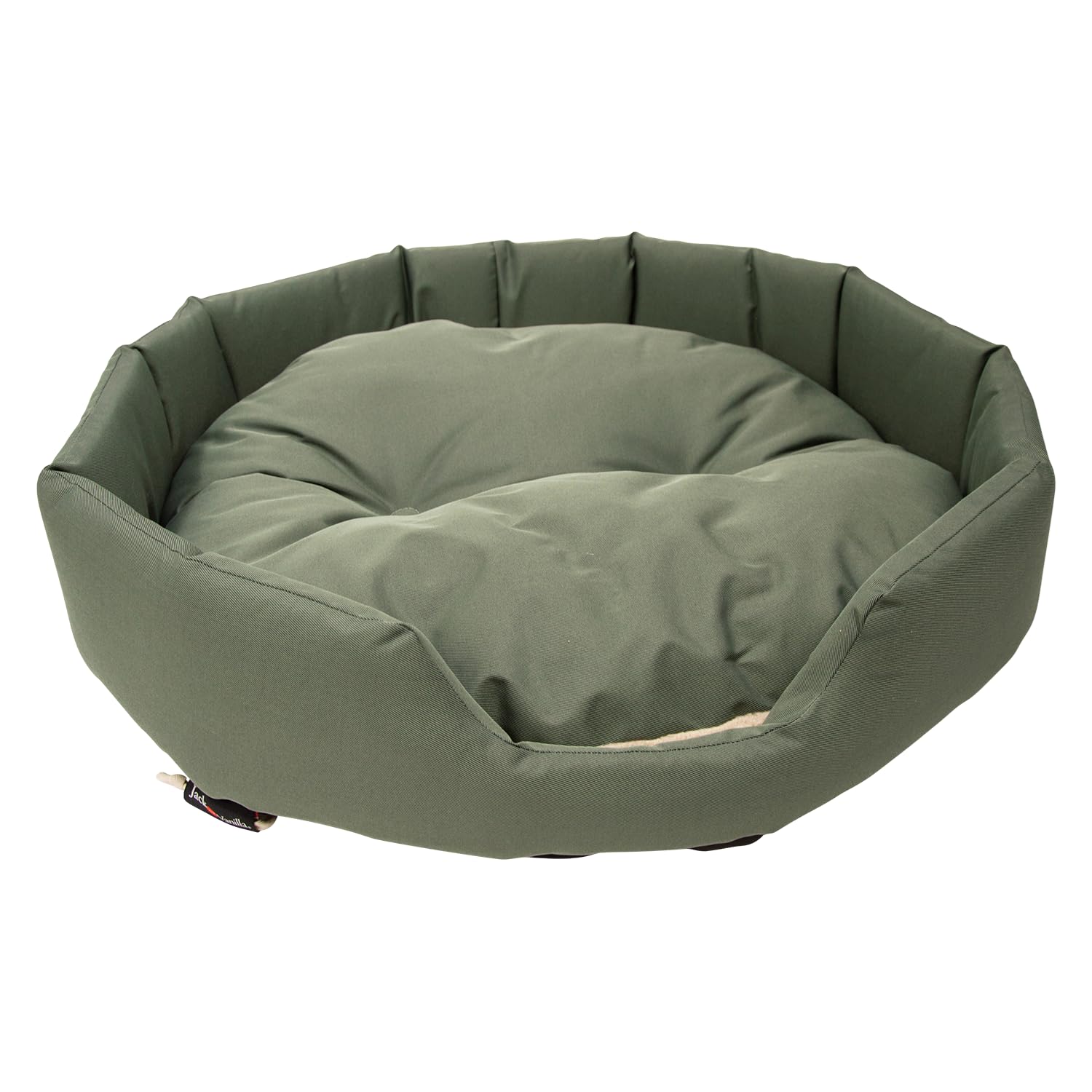 Panier ergonomique Jack and Vanilla L vert en mousse à mémoire
