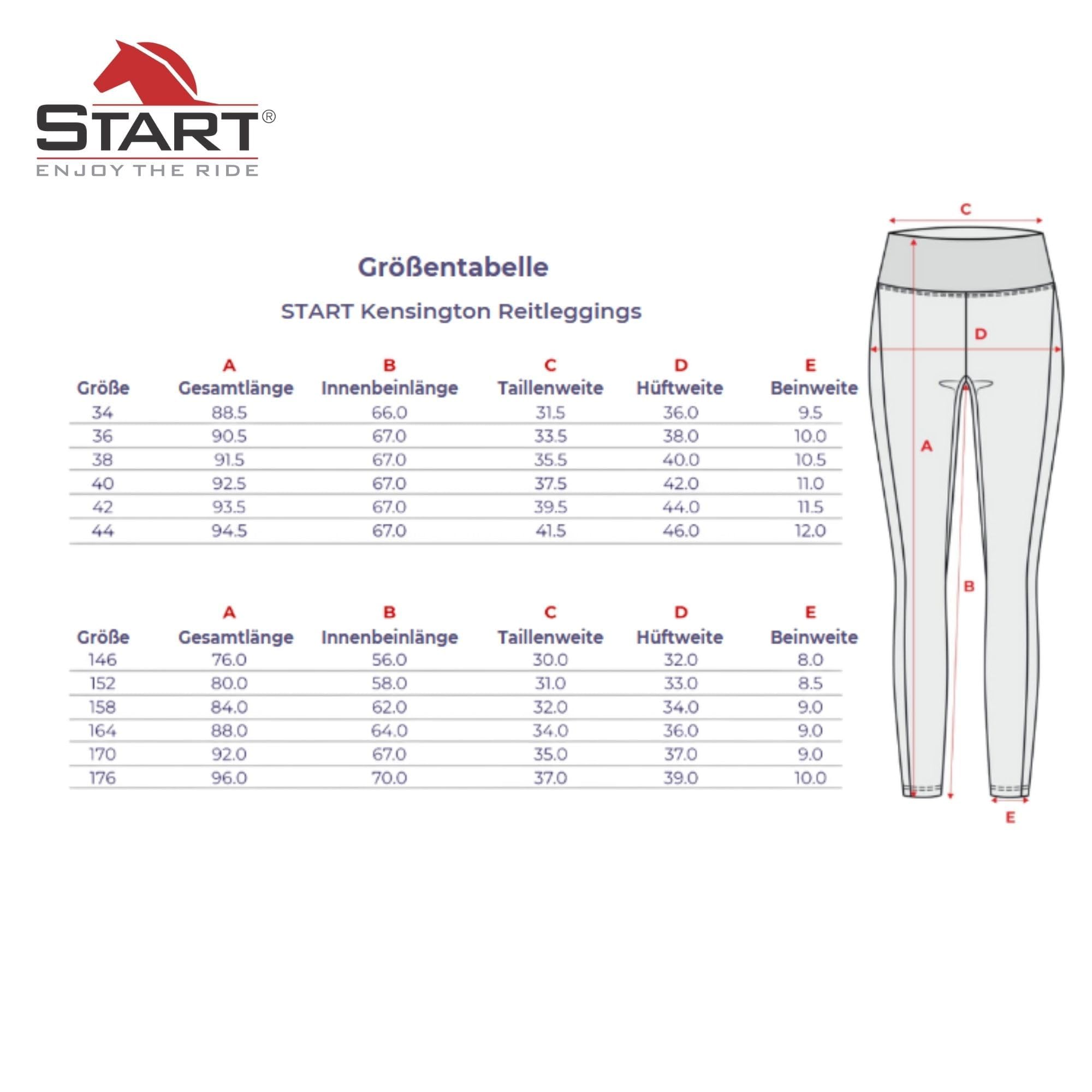Legginsy START Kensington damskie