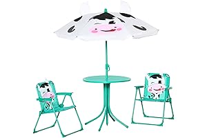 Outdoor Kids Folding Chair with Umbrella