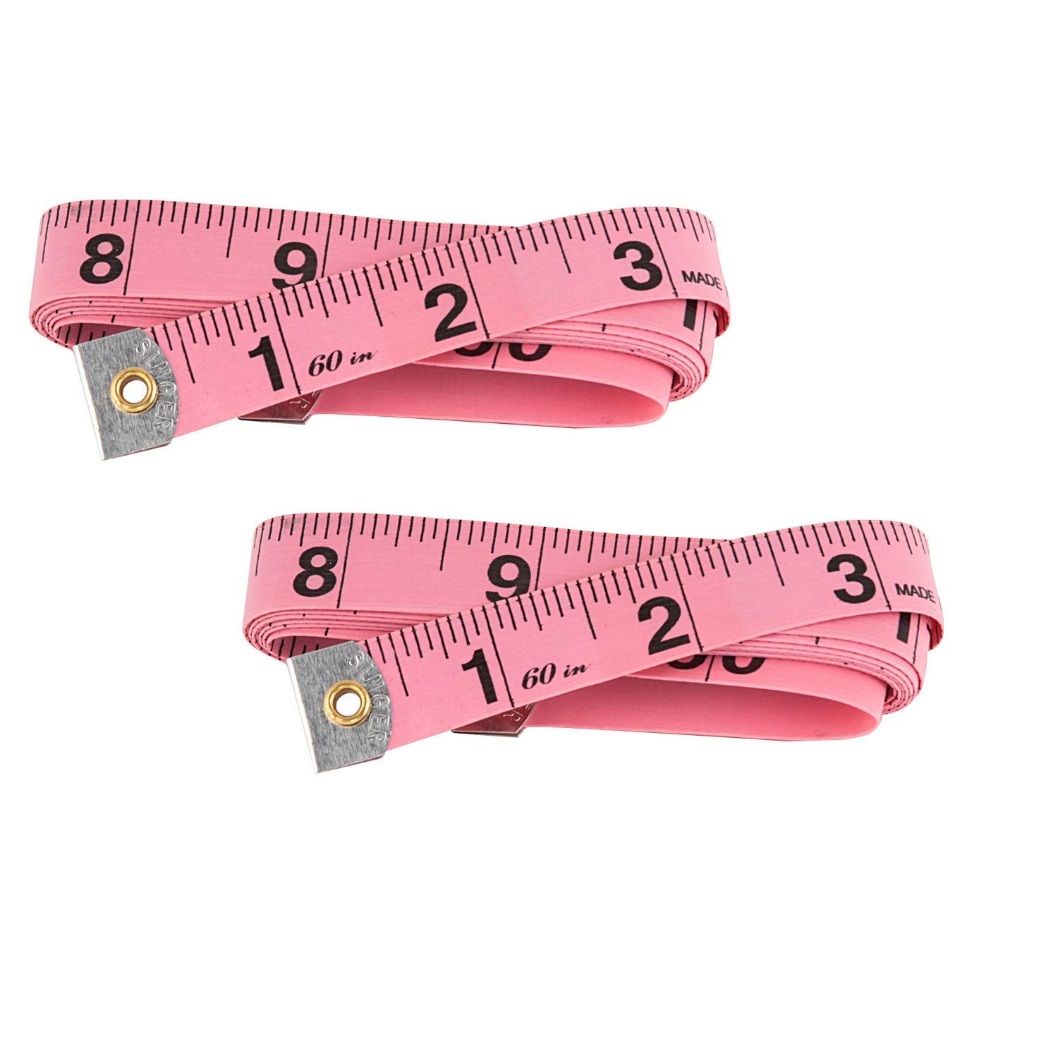 SINGER 60-Inch Tape Measure 2 Pack