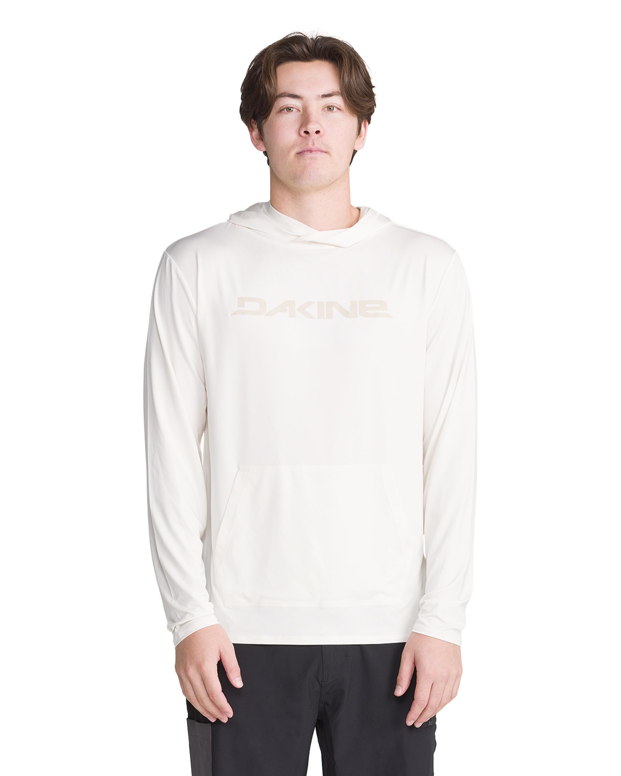 Dakine Herren Hooded Long Sleeve Rashguard – UPF 50+ Protection Swim Top, Quick-Dry Swim Shirt, Pockets Rash-Guard-Shirt (1er Pack)