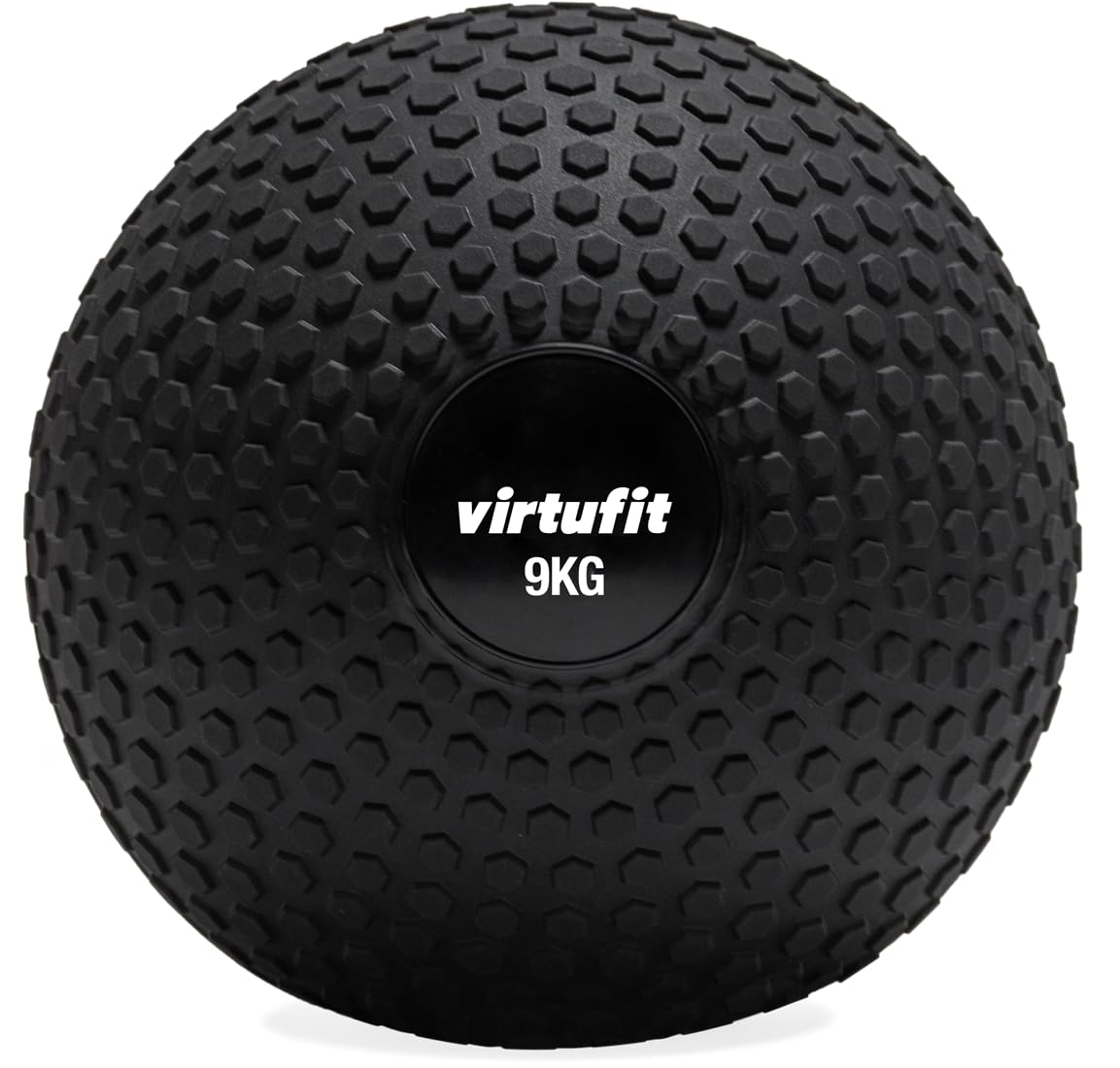 VirtuFit Slam Ball - Palla da fitness e crossfit, 7 kg, colore nero, resistente, per allenamento funzionale