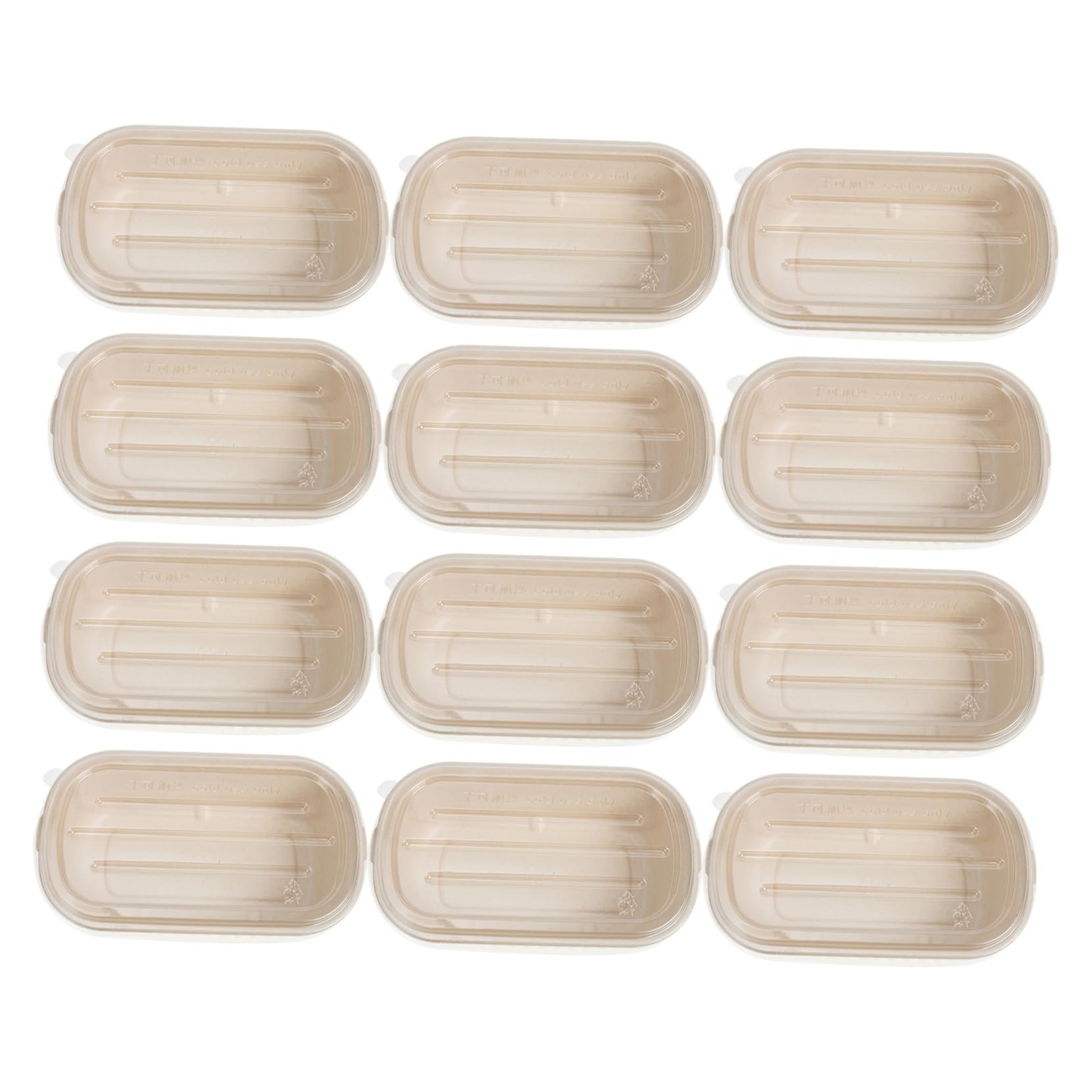 Unomor 50pcs Disposable Lunch Box Food Takeout Containers Microwave Safe Salad Box to Go Containers