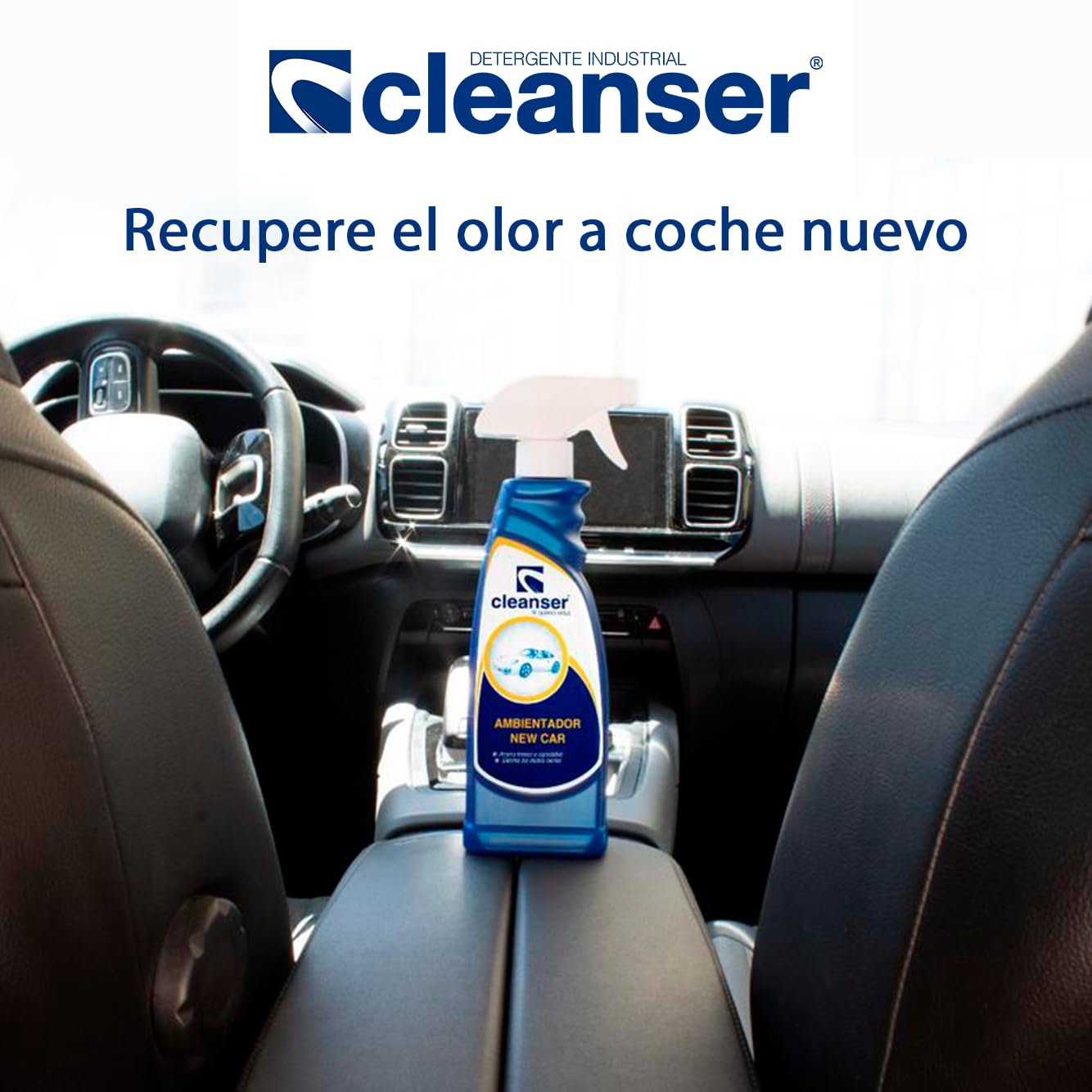 Cleanser. Ambientador New Car | Ambientador para Coche | Aroma coche nuevo (14x500mL)