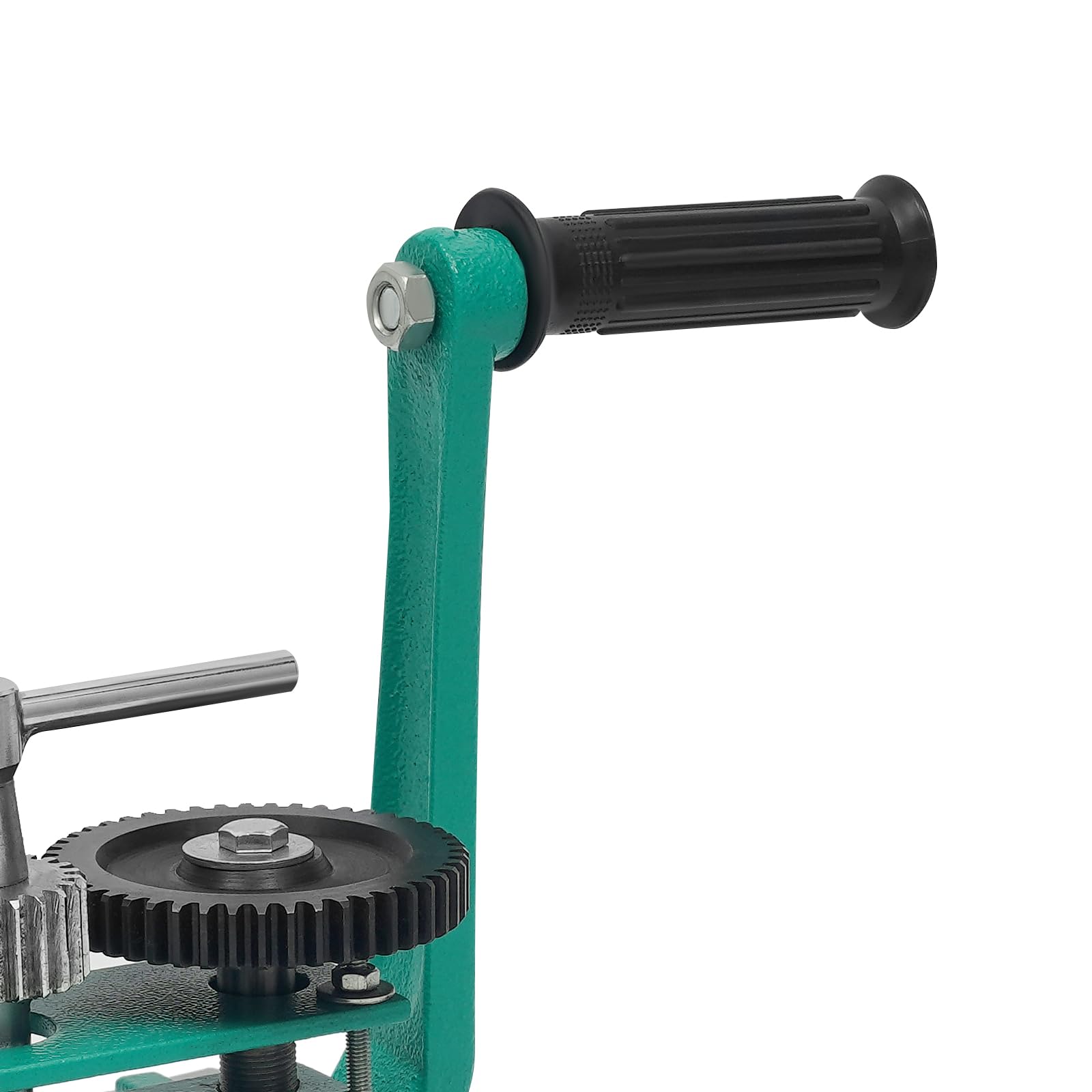 120mm Manuelle Walzwerk Schmuckwalzmaschine Tablettiermaschine Tisch-Kombiwalzwerk, Schmuck Handwalzwerk Maschine für Reparatur und DIY-Werkzeuge
