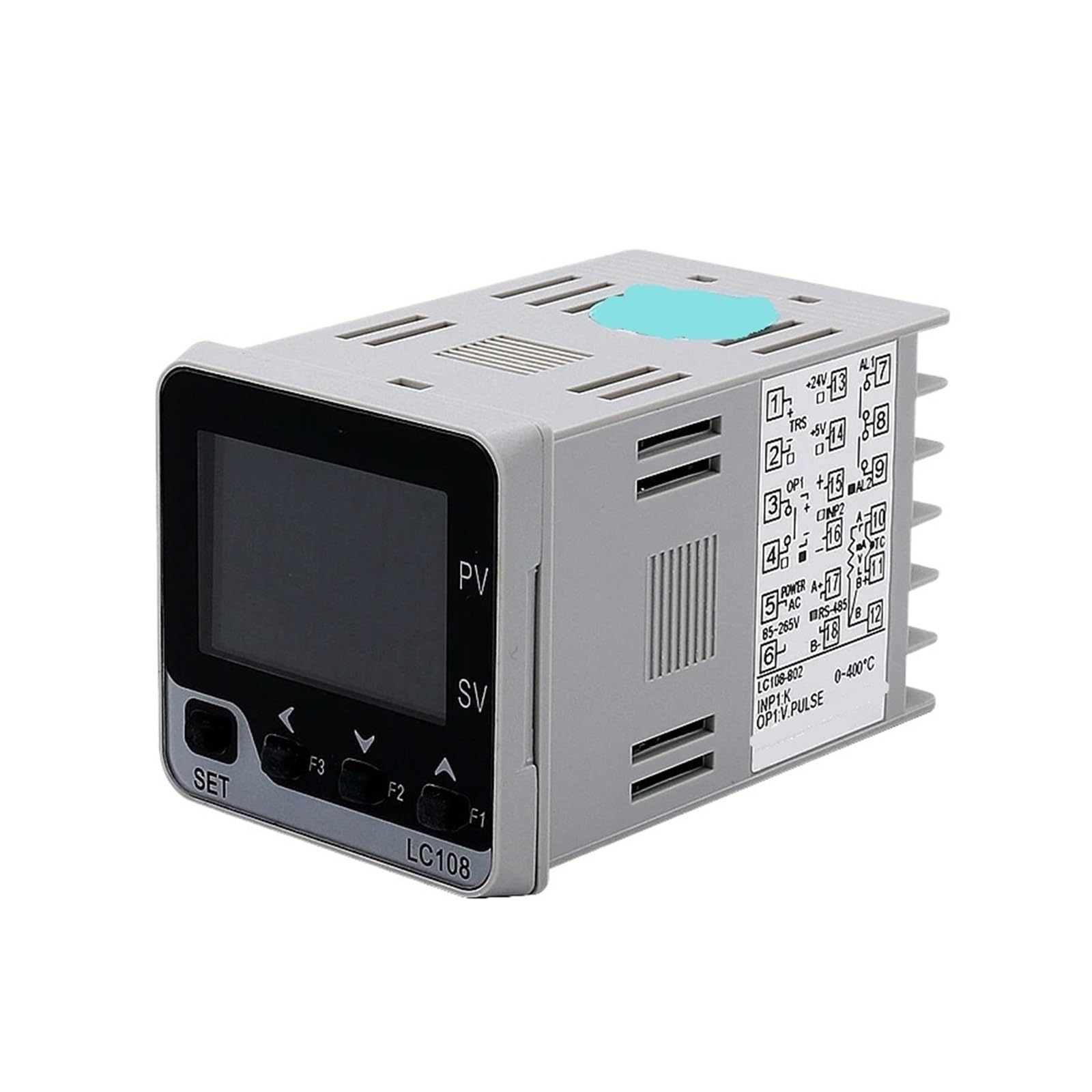 PID Temperature Controller Thermostat PID Regulator Humidity TC/RTD Multi Input SSR Relay 4-20mA 0-10V Output 48x48mm LC108(0-10V Output RS485)
