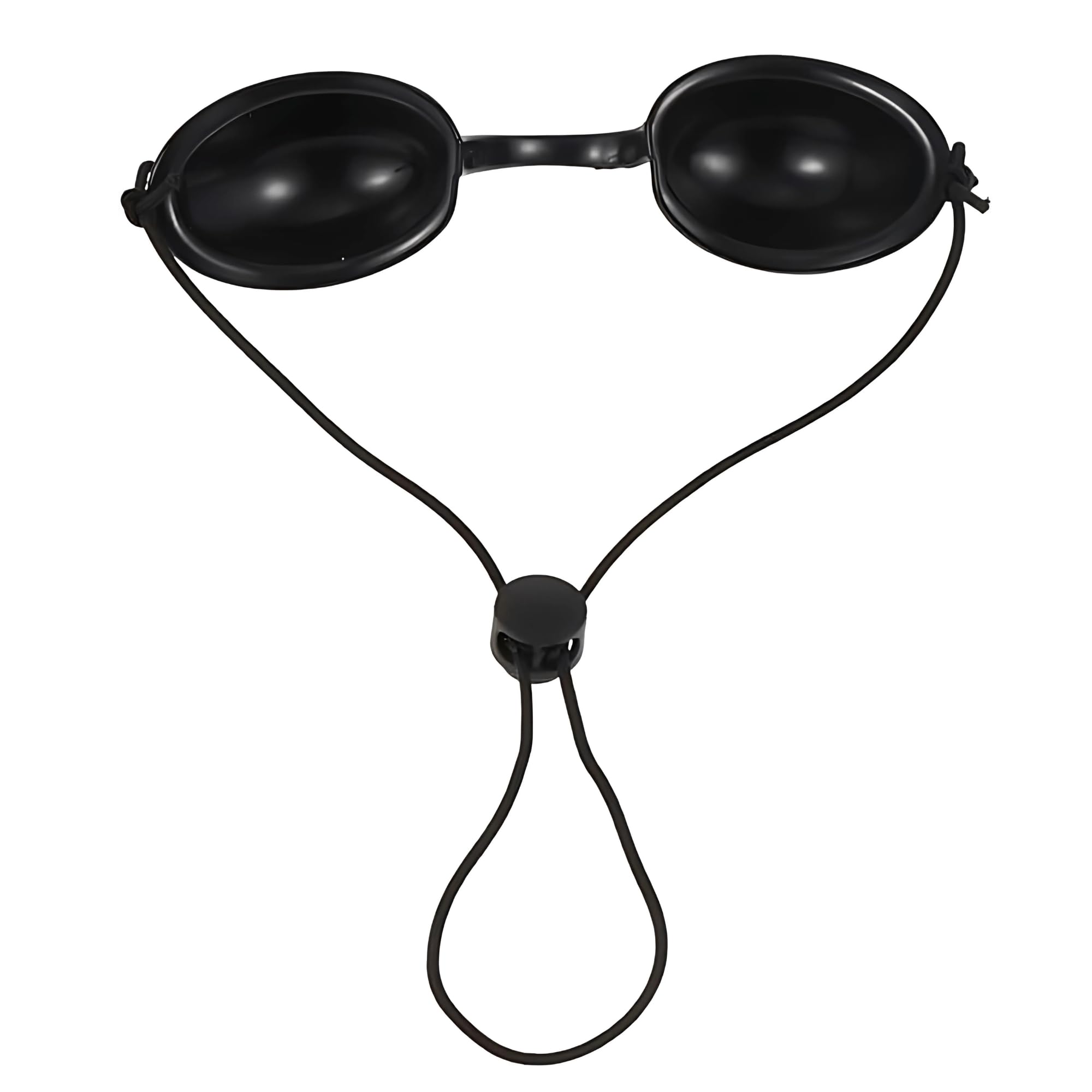 Eyepatch Glasses Laser Light Protection Safety Goggles IPL Beauty Clinic Patient Sunbathing eye mask Silicone Soft Durable Comfortable Eye Lap Black Safety Googles