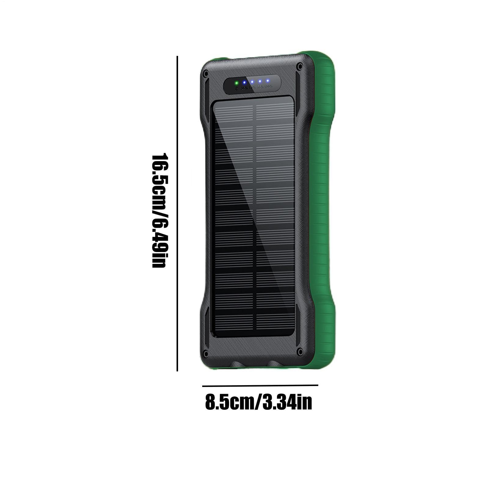 La Banca portatile solare di potere del telefono del caricatore 10000mAh