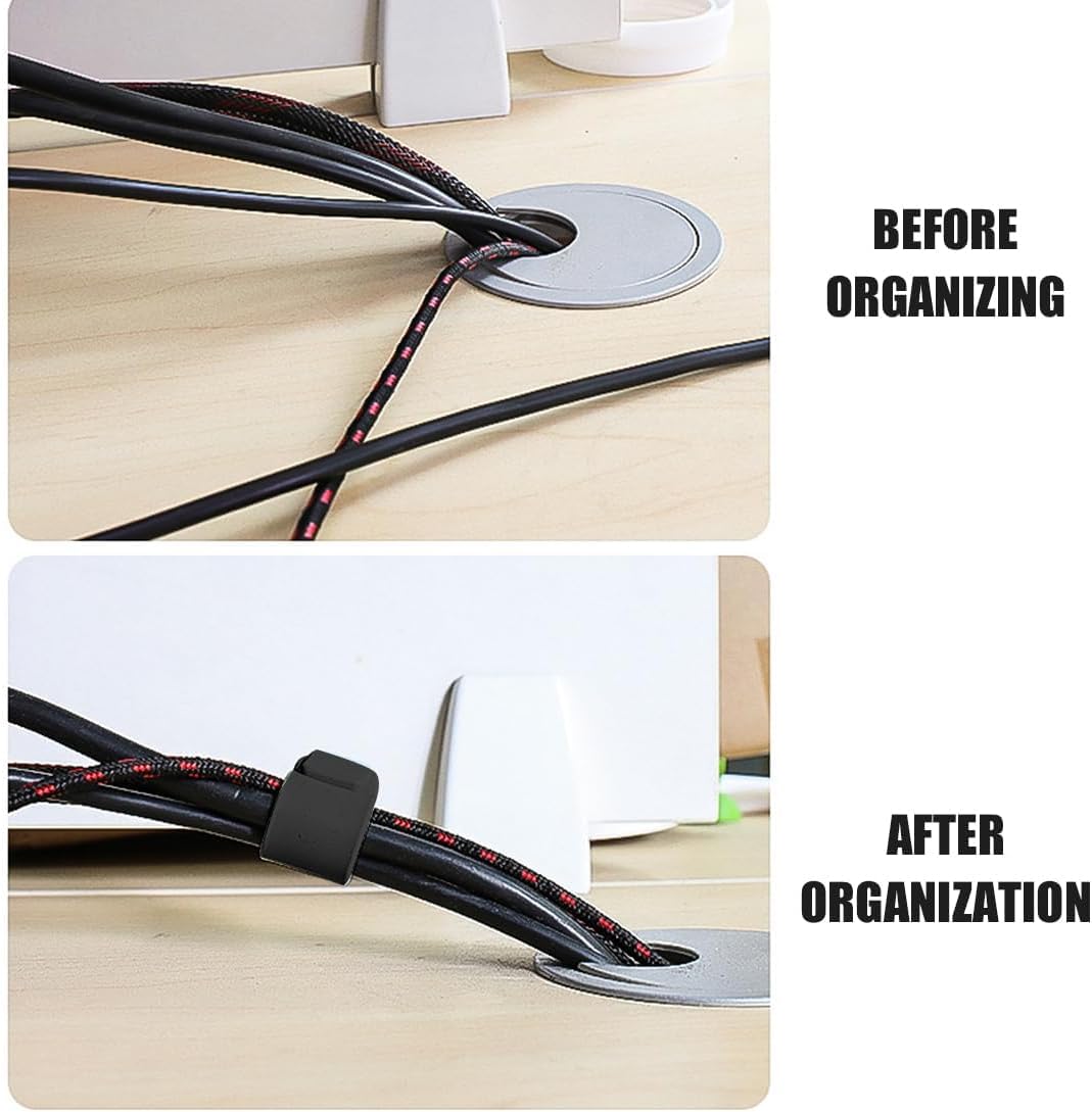 Fascette in gomma per moto, organizer per cavi in gomma, robusta cinghia elastica per la gestione dei cavi, per moto, manopola acceleratore, tubi, cinghia di tensione