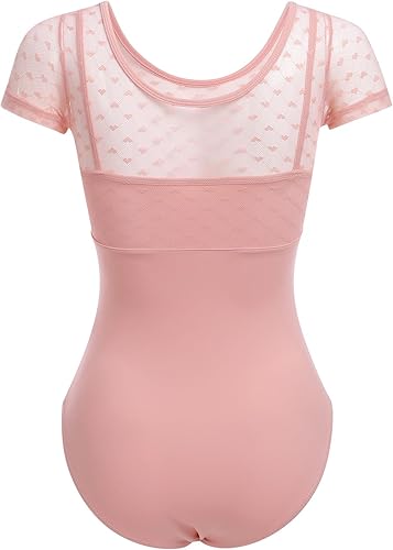 Miniatura 3 de AFAVOM Leotardos de ballet para mujeres adultas con estampado de flores de mariposa sin espalda, leotardos de gimnasia con brasier y prácticas de