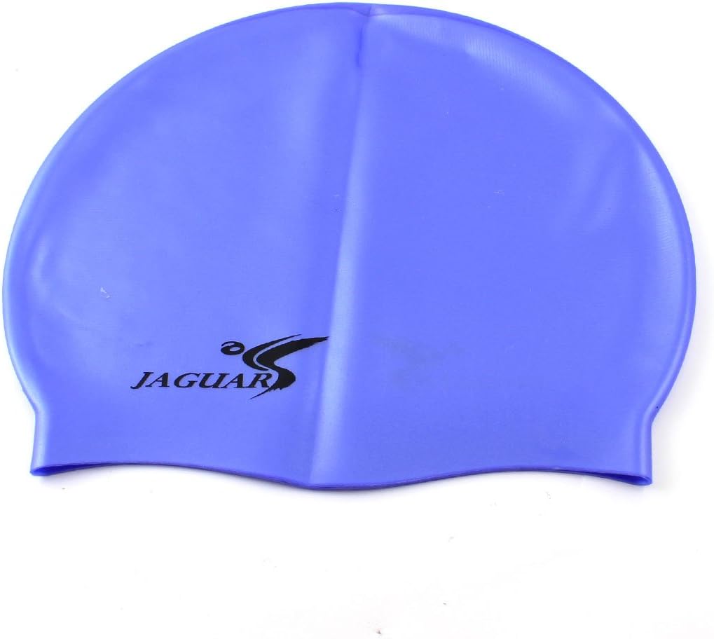 Dome Shaped Stretchy Swim Hat Cap Blue for Swimming Diving Snorkeling (id: fbc 6c7 3cd cb6 3cb (id: fbc 6c7 3cd cb6 3cb