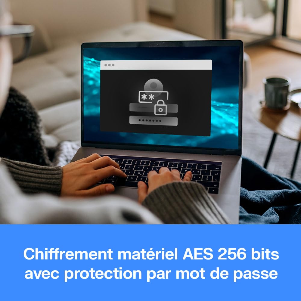 WD 2To My Passport Ultra, Disque Dur Externe Portable, USB-C, compatibilité avec PC, Xbox et Playstation, Boîtier métallique épuré