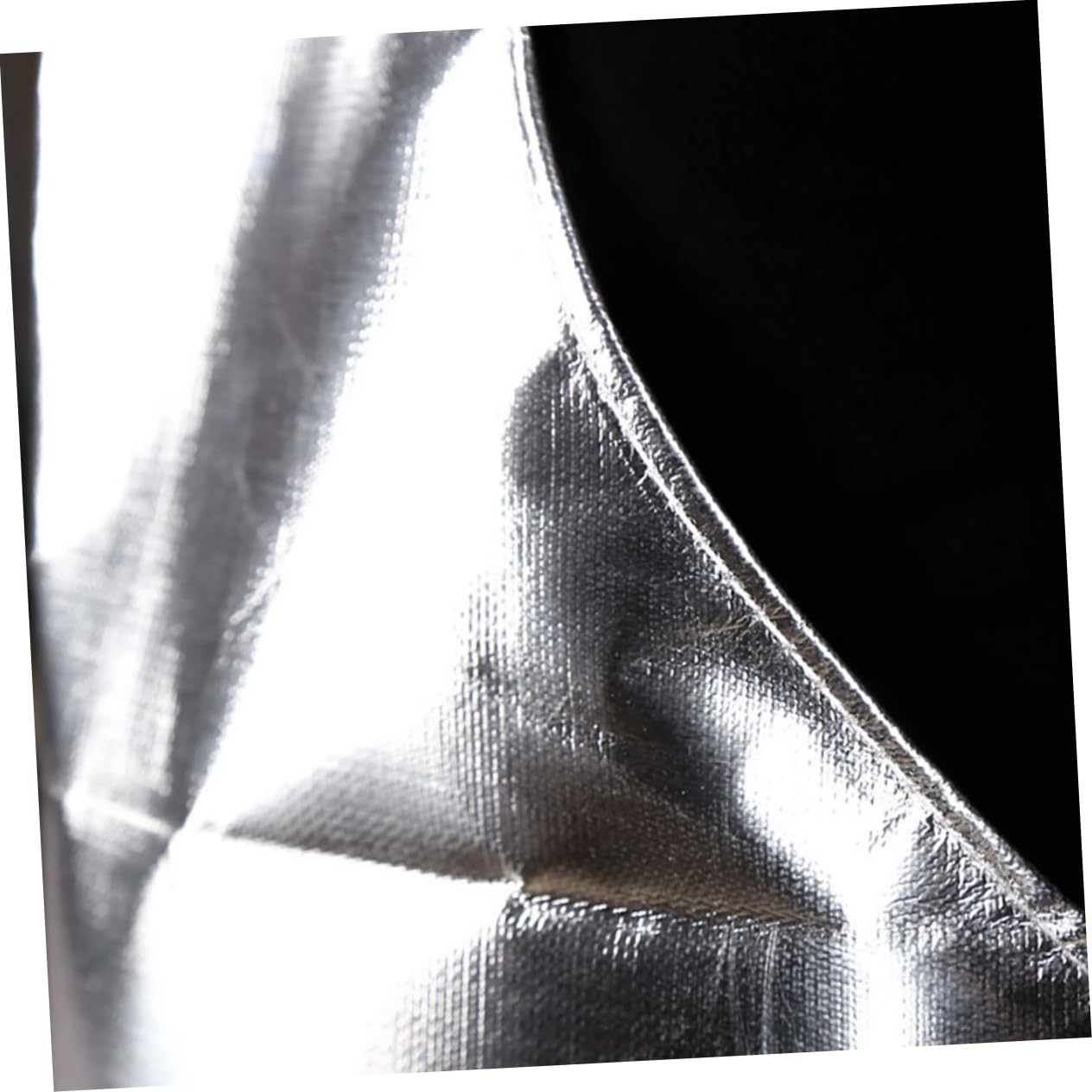 SEWACC Hitzebeständige Alufolien Schürze mit Thermoisolierung Ölresistent und Verbrühung Verstellbare Unisex Schutzkleidung für Schweißen Schmieden und Küche Silberfarben Zufällige Farbe