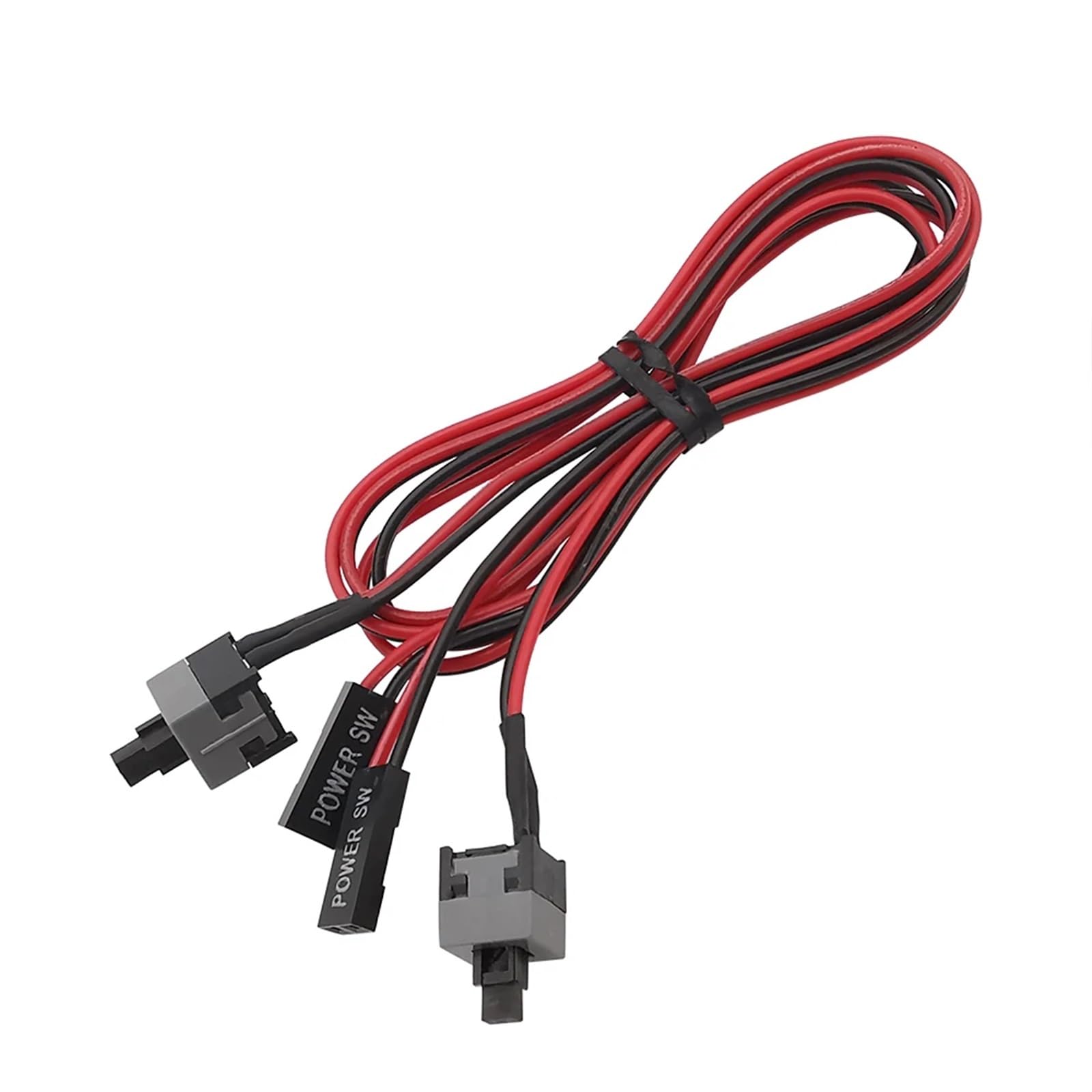 Interruptor de encendido PC de 50cm para reparar botón de reiniciar ordenador que no responde 7