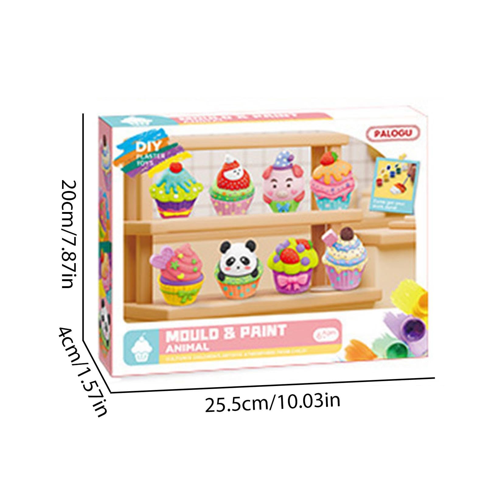 Kids Arts and Crafts Set - DIY Gips maken en schilderen Kit, verf je eigen beeldjes, creatieve activiteit DIY speelgoed voor jongens meisjes Kids Arts and Crafts Set - DIY Gips maken en schilderen Kit, verf je eigen beeldjes, creatieve activiteit DIY speelgoed voor jongens meisjes