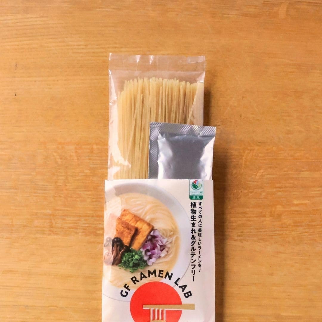 GF Ramen Lab Gluten Free Plant based Tonkotsu Ramen Noodle Soup 10pk (Noodle and Soup)