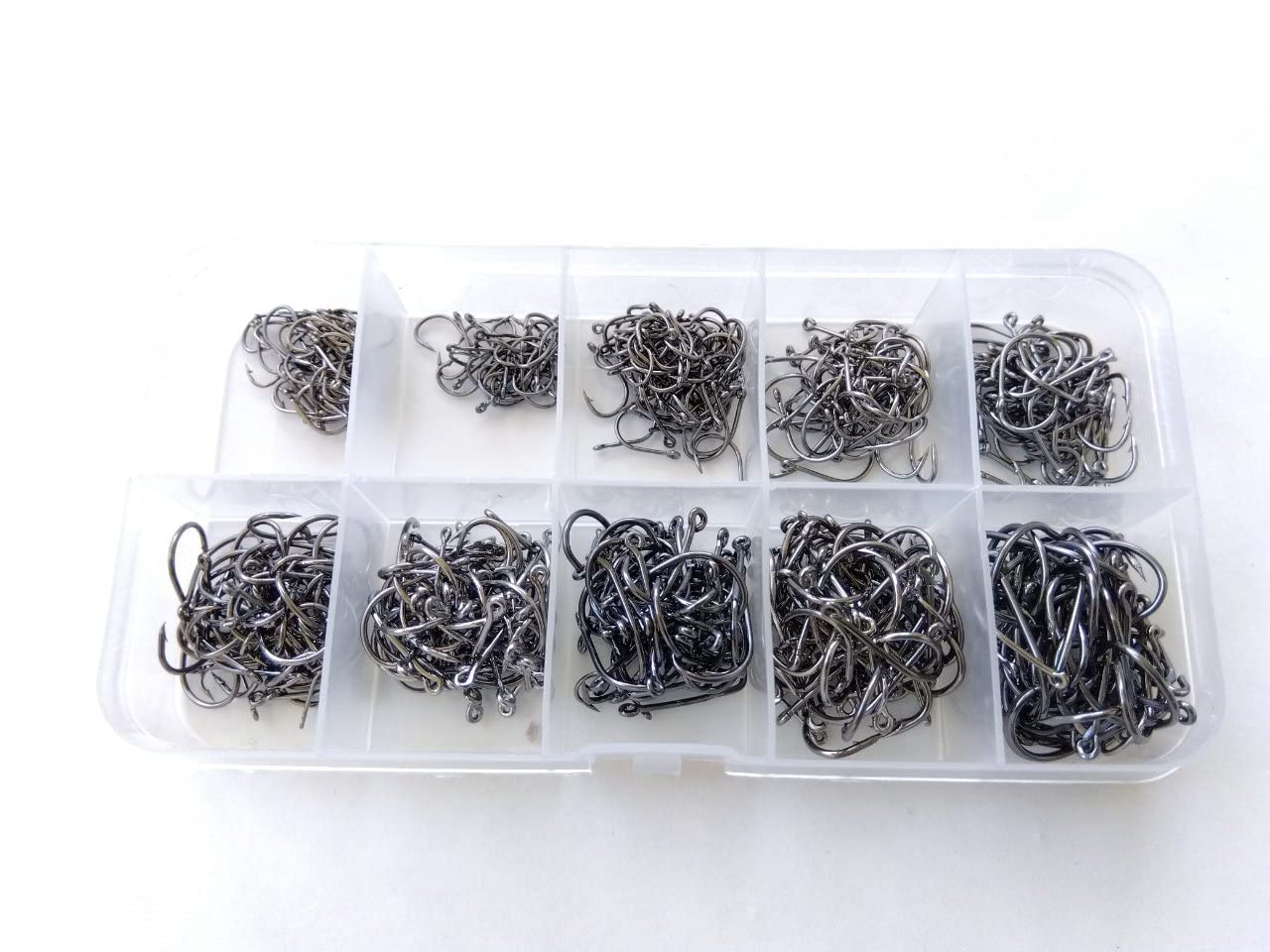 Amazon | チヌ系 釣り針 大量！ シルバー 銀 500本セット マス針