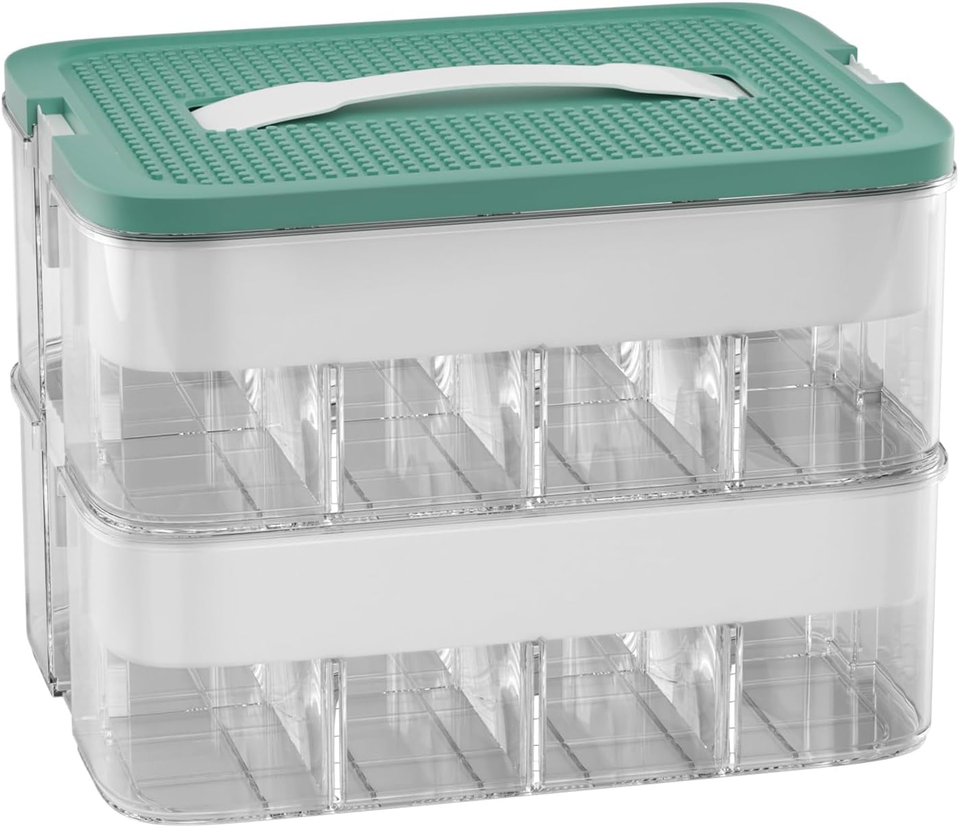 POSHIGE Stackable Toys Organizer Storage Case, Stackable