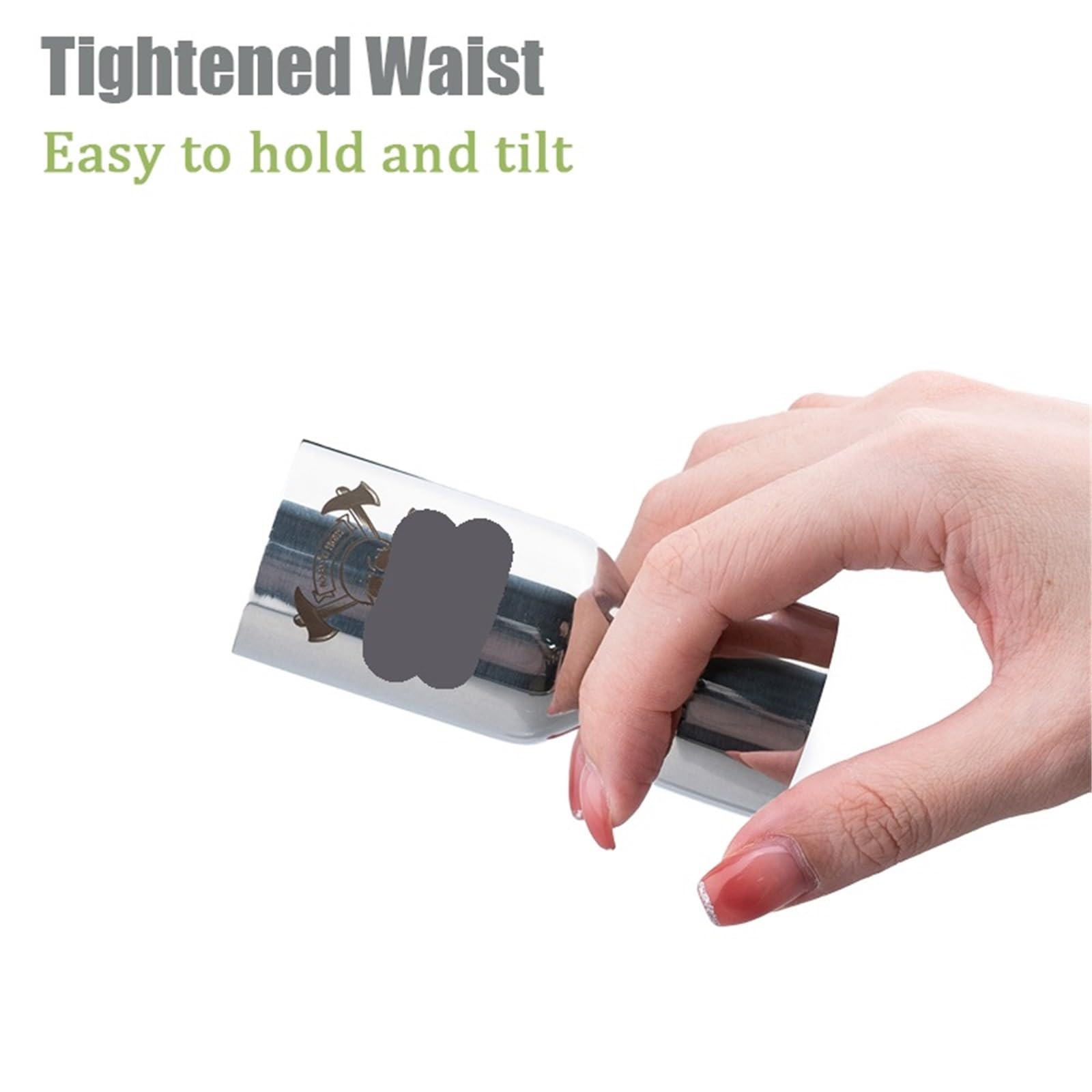 Cocktail Jigger 25/50 ml Edelstahl-Messbecher, Messbecher for Cocktails, Shots, Getränke, Spirituosen, gemischte Becher, Flüssigkeitsmessbecher(3PCS 25 50ml)