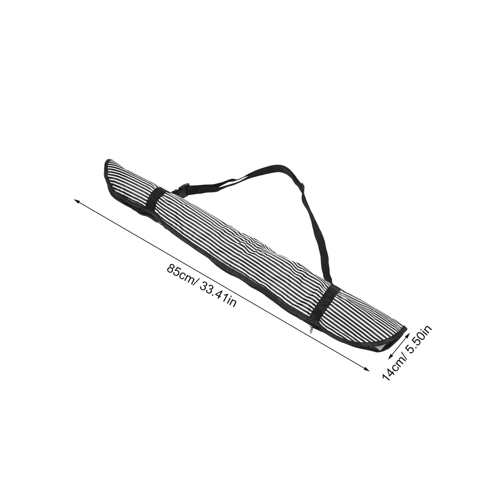 Bolsa Colgante para Silla de Ruedas Correa Ajustable para Bastón, Muleta y Paraguas, 85 Cm