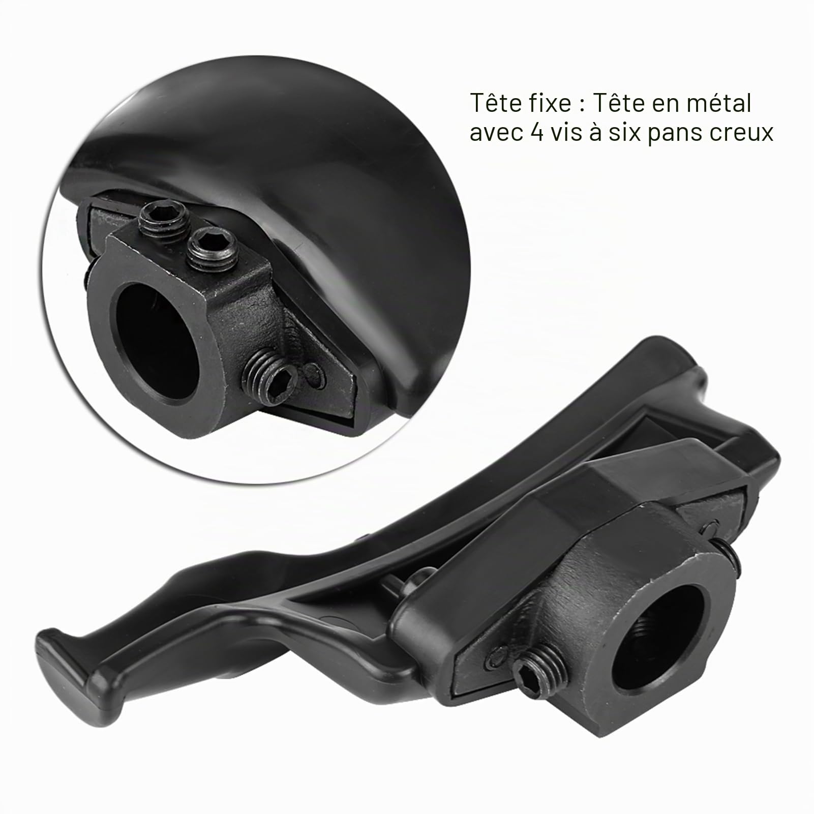 Tête de Canard Démontable en Plastique et Nylon Noir, pour Machine à Changer les Pneus (30mm),Outils de réparation de pneus
