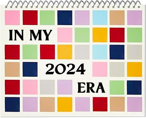 1 paquete de calendario Taylor 2024, póster de música Swift, portada de álbum, calendario de arte de pared 2024 para amantes de la música, niñas,