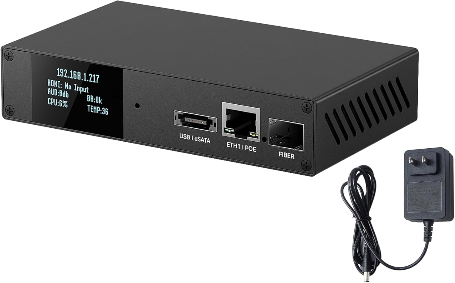 WayPonDEV Link Pi REC1 4K 1080P HDMI Recorder Encoder, 4KP60 SRT NDI Decoder, 2GB DDR4 RAM 8GB eMMC, 1080P HD Video Encoder for YouTube Facebook Twitch Live Broadcasting (REC1 Kit1)