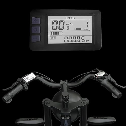 Miniatura 4 de JANSNO Bicicleta eléctrica de 20 x 4.0 para adultos con motor sin escobillas de 750 W, batería extraíble de 48 V 12.8 Ah, transmisión Shimano de 7