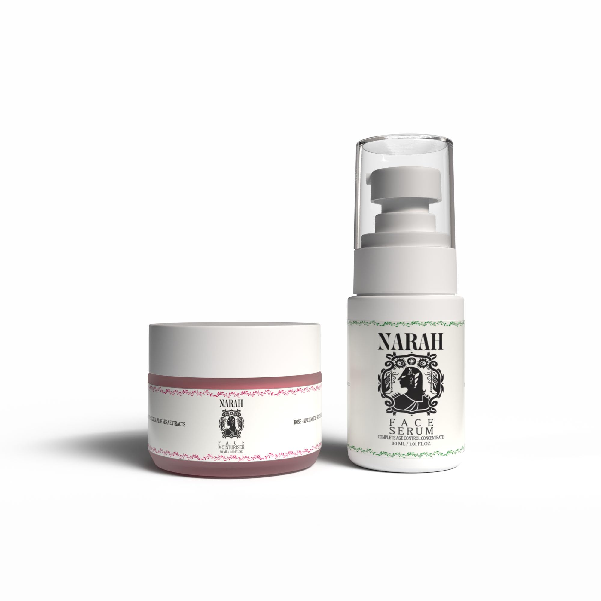 Rose Wine Moisturizer and Face Serum – Skin-Reviving Hydration and Glow-Enhancing Duo for Daily Skincare Routine-image-34