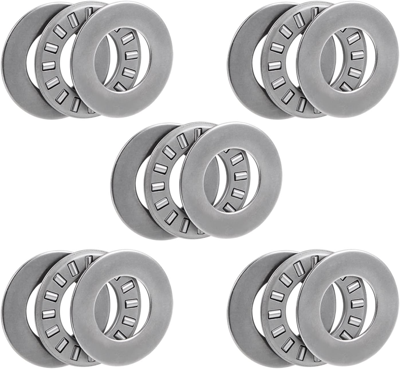 Youngran TC815+2TRA Needle Roller Thrust Bearings with Washers 1/2" x15/16 x5/64 5pcs Leisurely (Outer Diameter : TC815 (5 Pack))