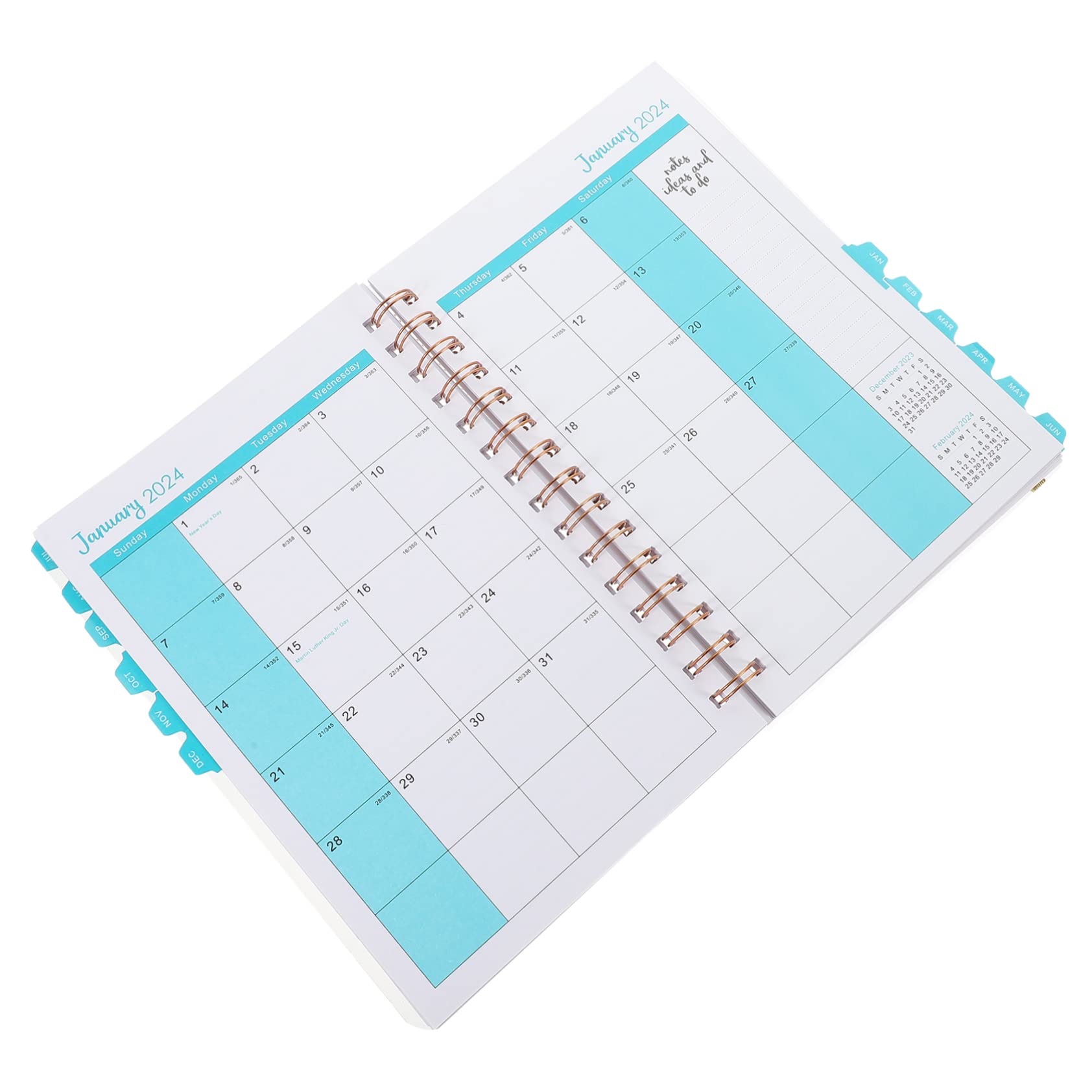 VILLCASE 5pezzi Planner Accademico Agenda Settimanale Per Studenti e Professionisti Per Pianificare Attività e