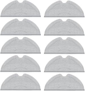 GRASKY Cepillo principal desmontable filtro hepa cepillos laterales negros kit de paño de fregona/ajuste para piezas de aspiradora Dreame D9 L10 Pro (Color: amarillo)