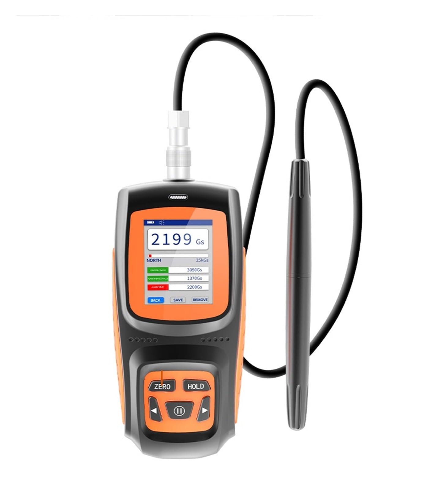 Electromagnetic Field Meter EMF Detector Gauss for Industrial Inspection(Class 2 (Accuracy ±2%))