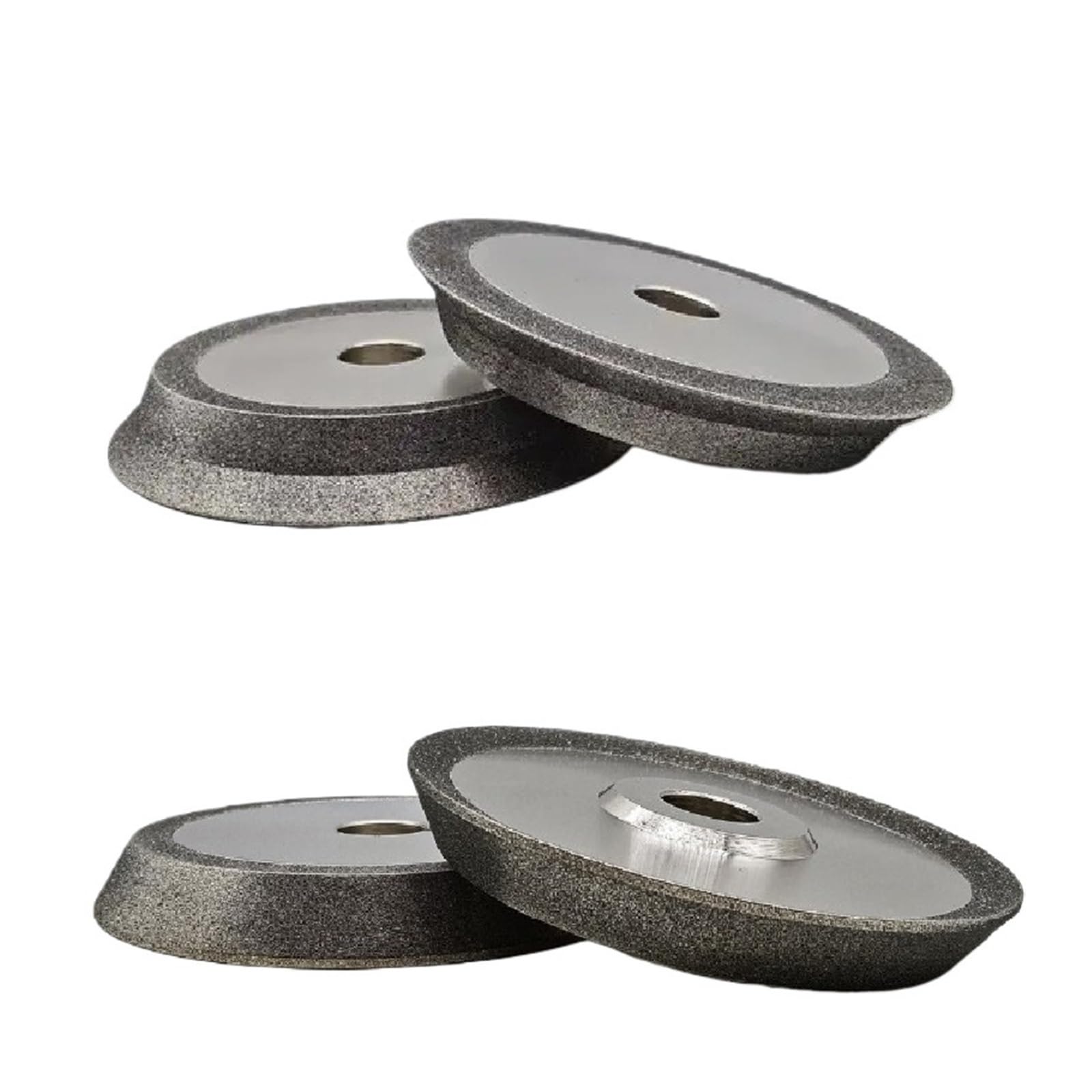 Muela abrasiva CBN de 3 pulgadas con eje 1/2'' | Rueda de copa 20G-CBN230 for acero de alta velocidad y carburo de tungsteno(X3-CBN230)